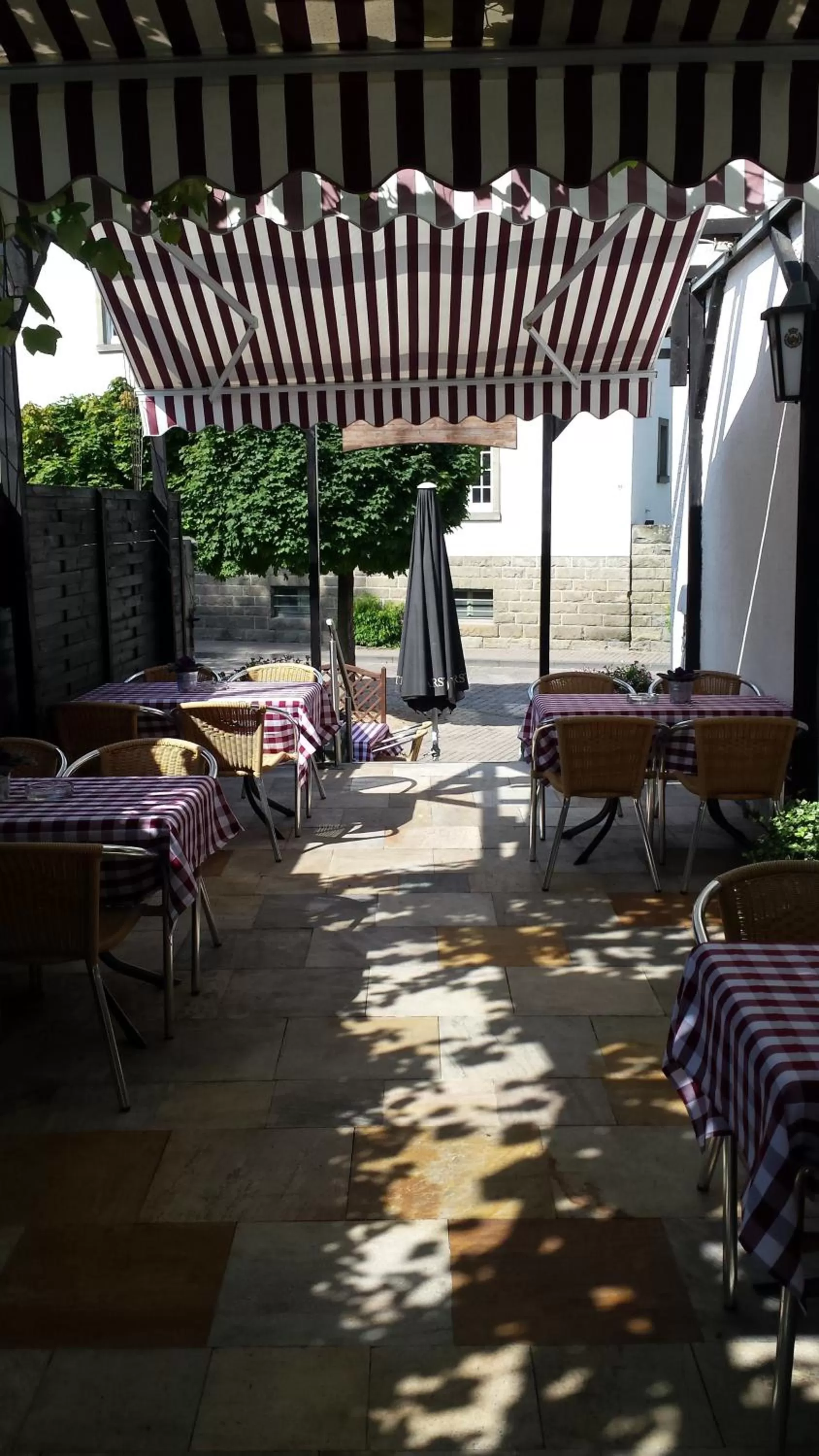 Patio in Hotel Domhof