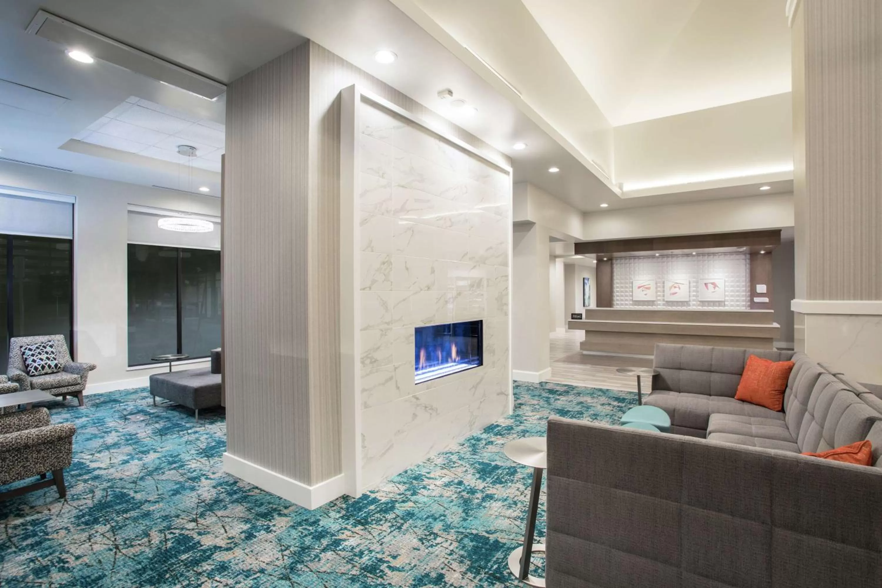 Lobby or reception in Hilton Garden Inn Las Vegas City Center