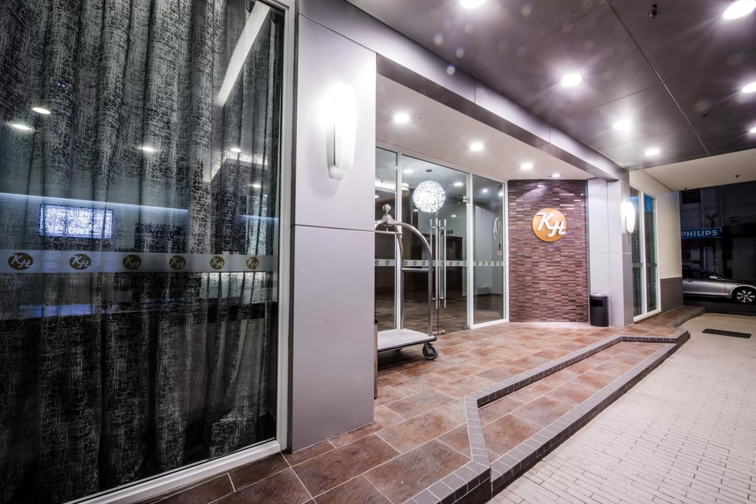 Facade/entrance in Keoja Hotel