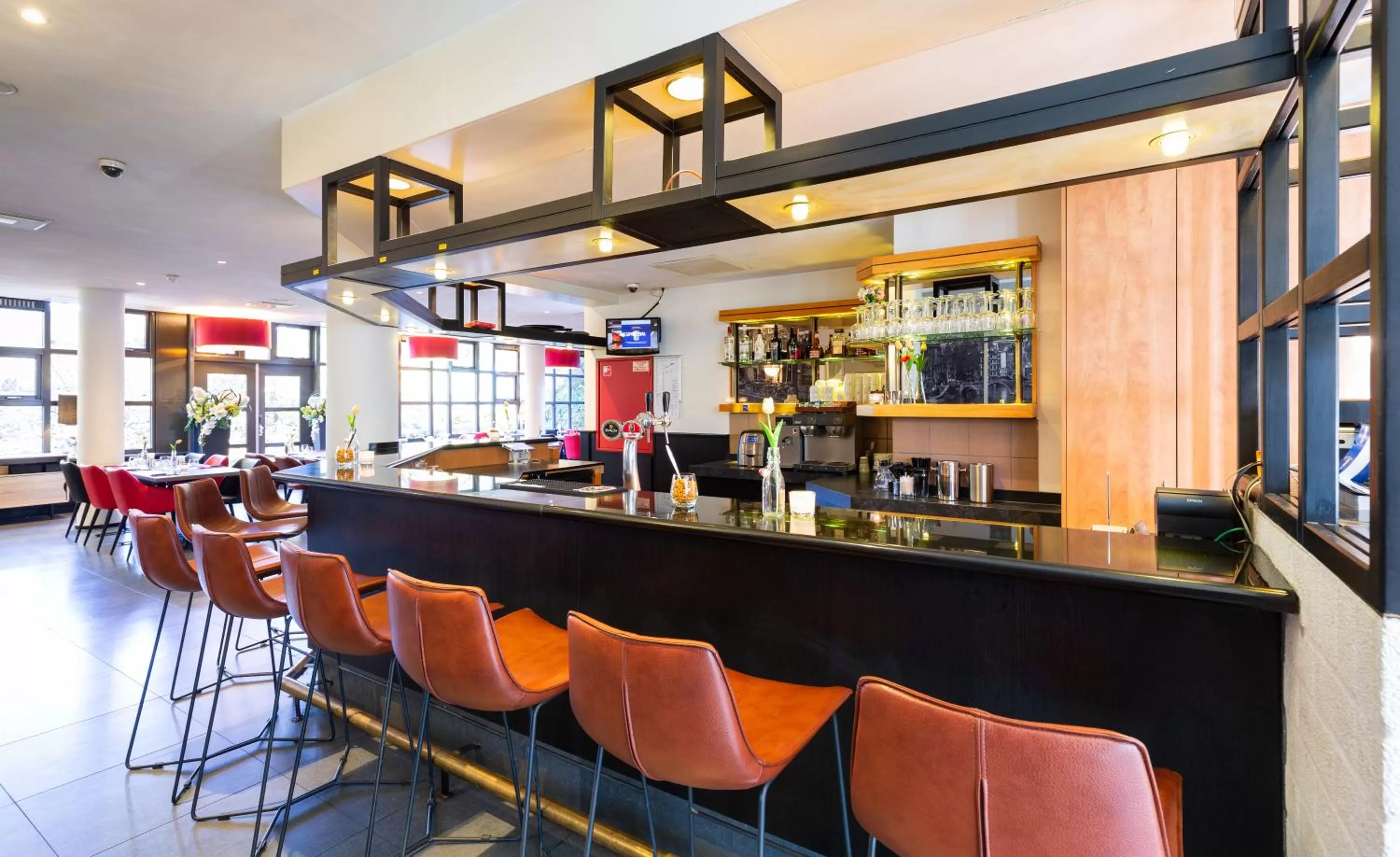 Lounge or bar in Bastion Hotel Amsterdam Zuidwest