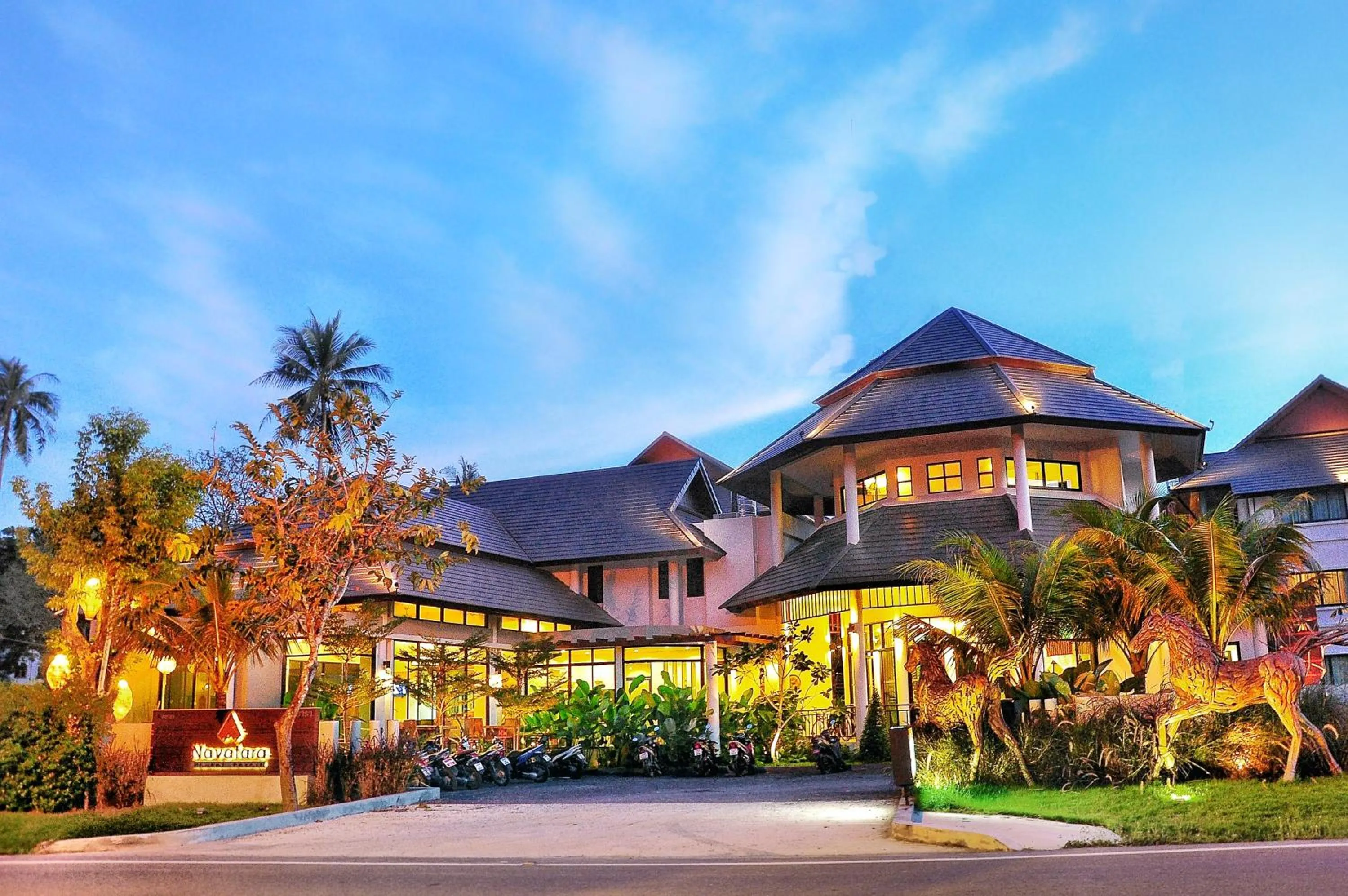 Property building in Navatara Phuket Resort