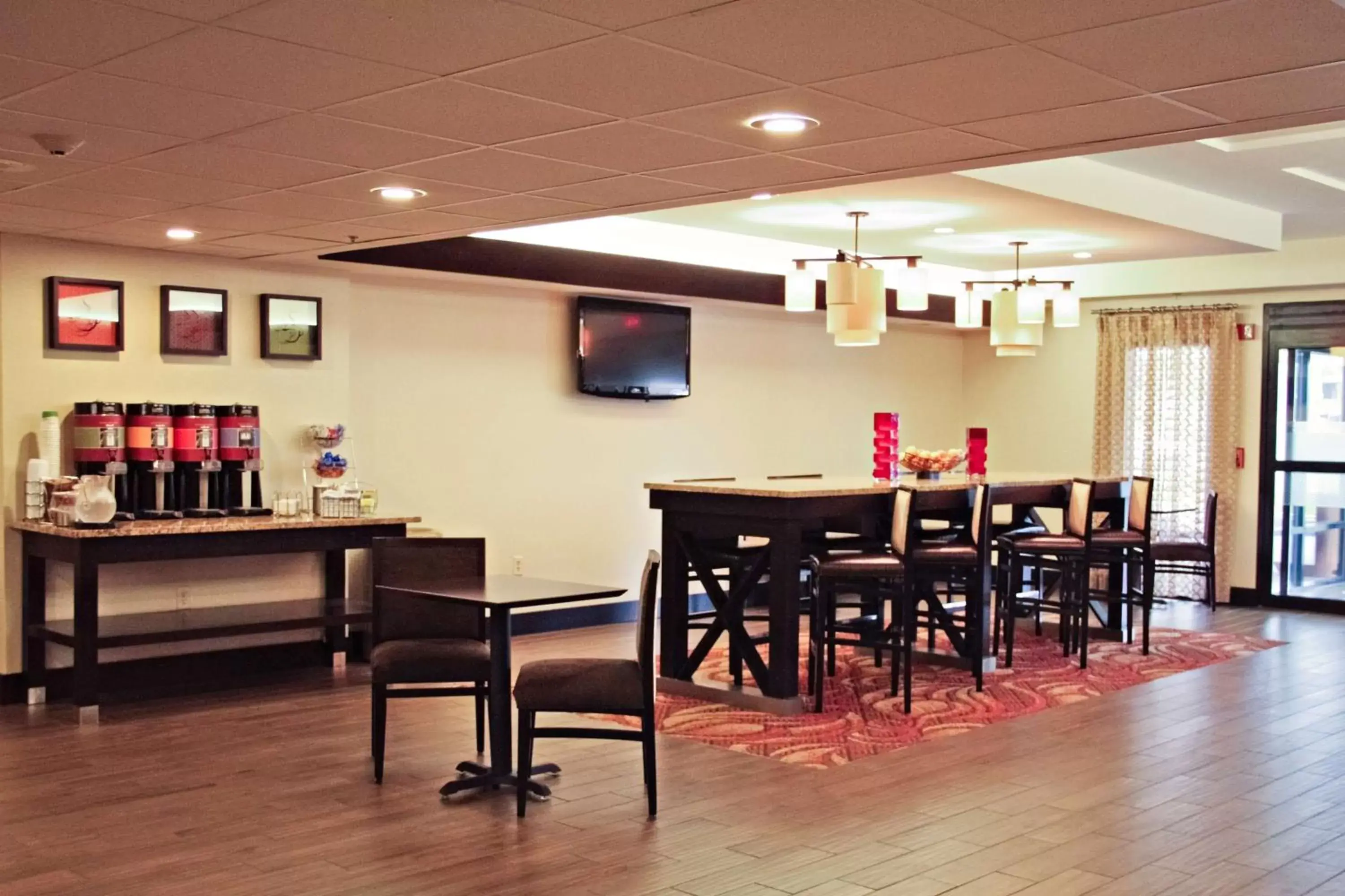 Lobby or reception, Restaurant/Places to Eat in Hampton Inn Gettysburg