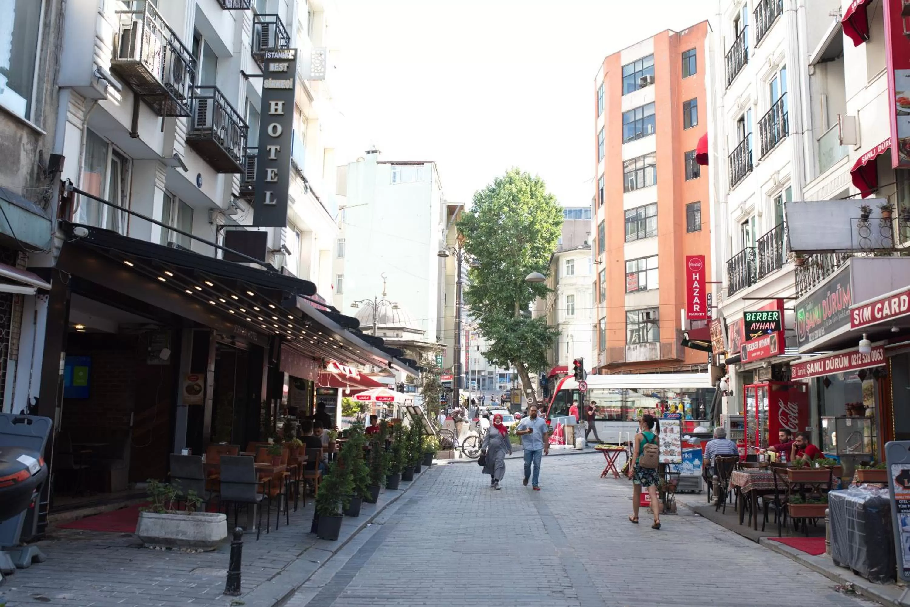 Facade/entrance in Istanbul Sirkeci Hotel