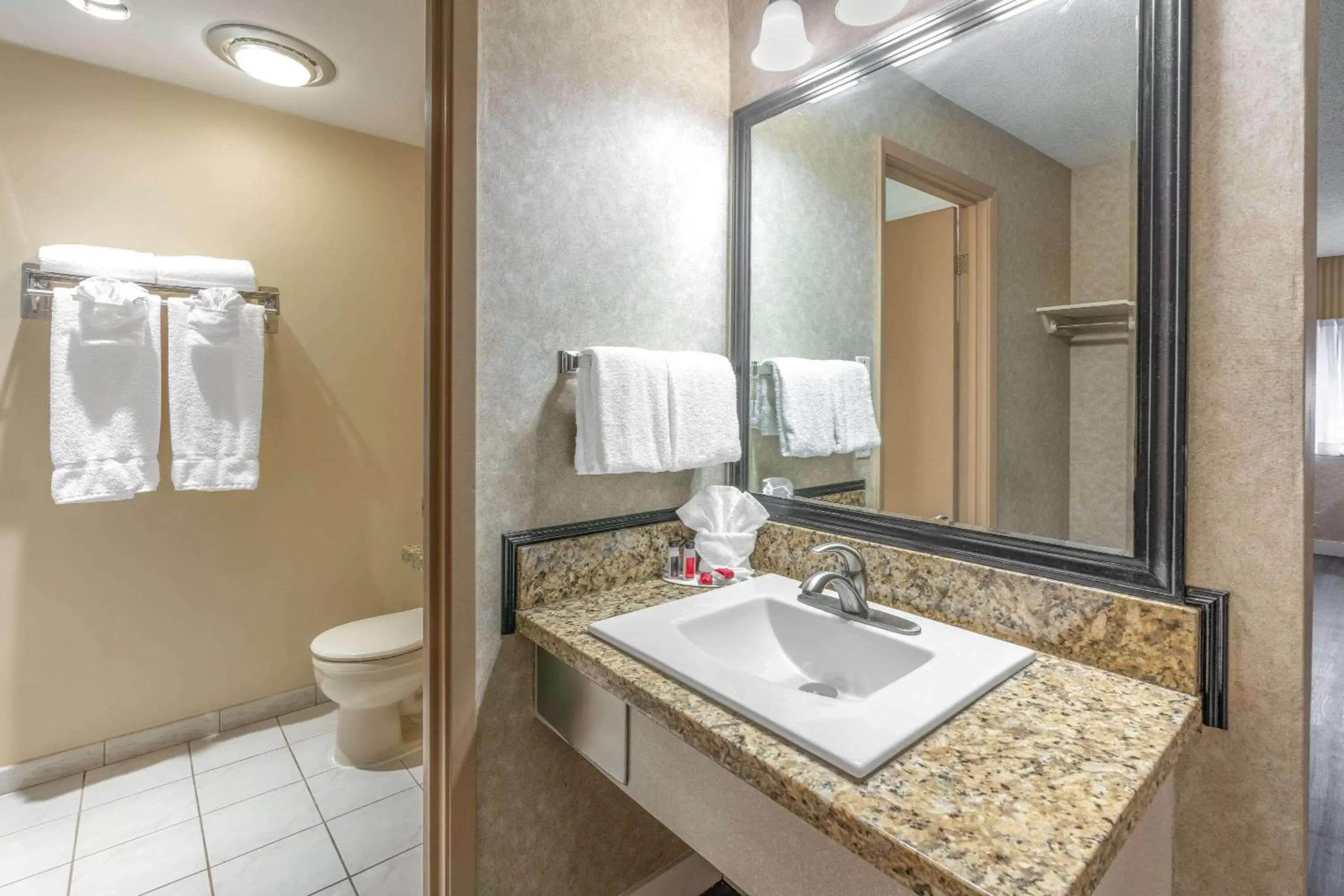 Bathroom in Ramada by Wyndham Coquitlam