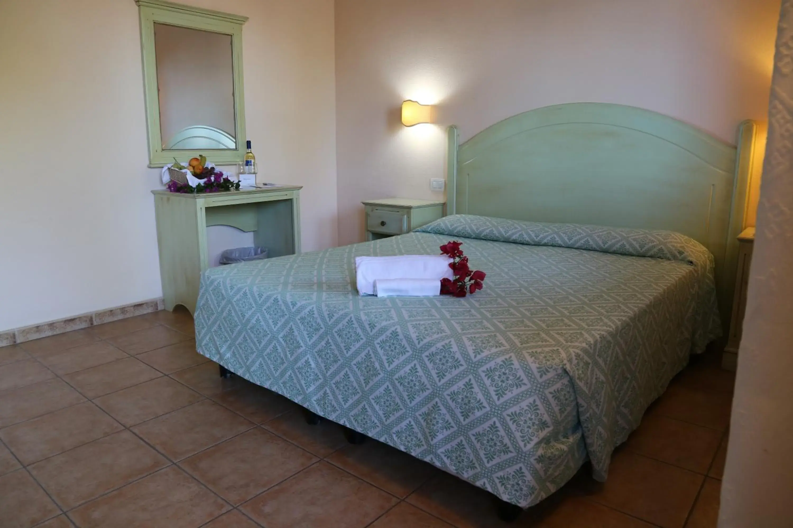 Bed in Club Esse Cala Gonone Bed in Club Esse Cala Gonone