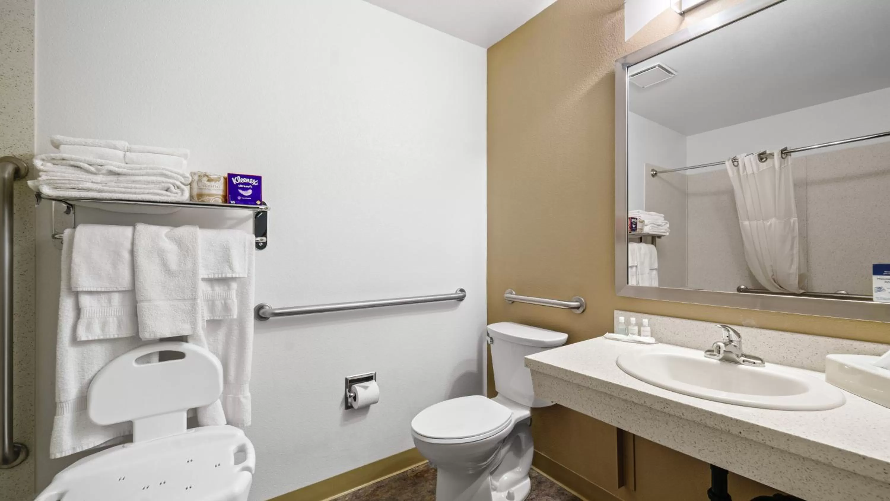Facility for disabled guests in Clarion Hotel & Suites Fairbanks near Ft Wainwright