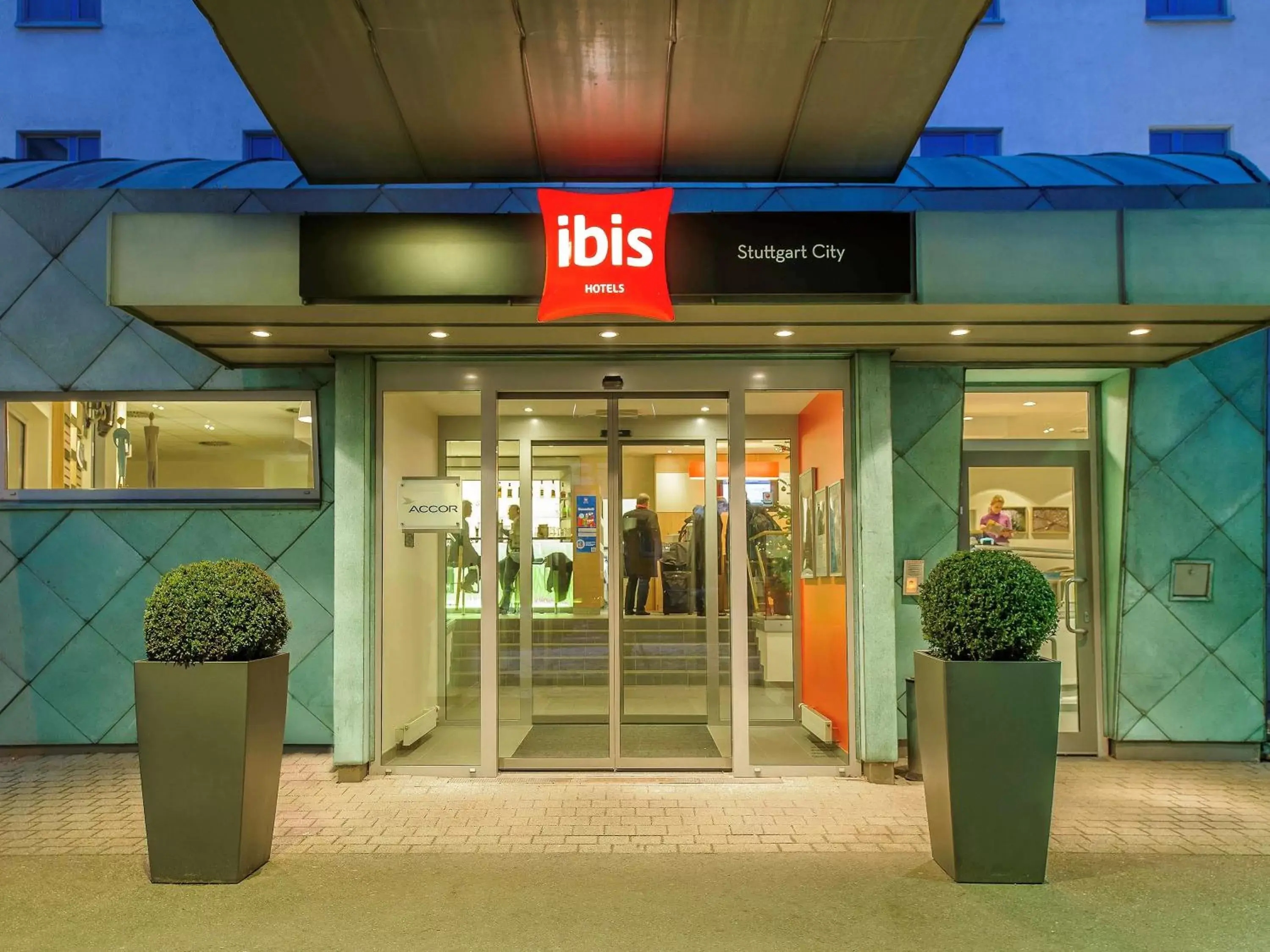 Property building in ibis Hotel Stuttgart City