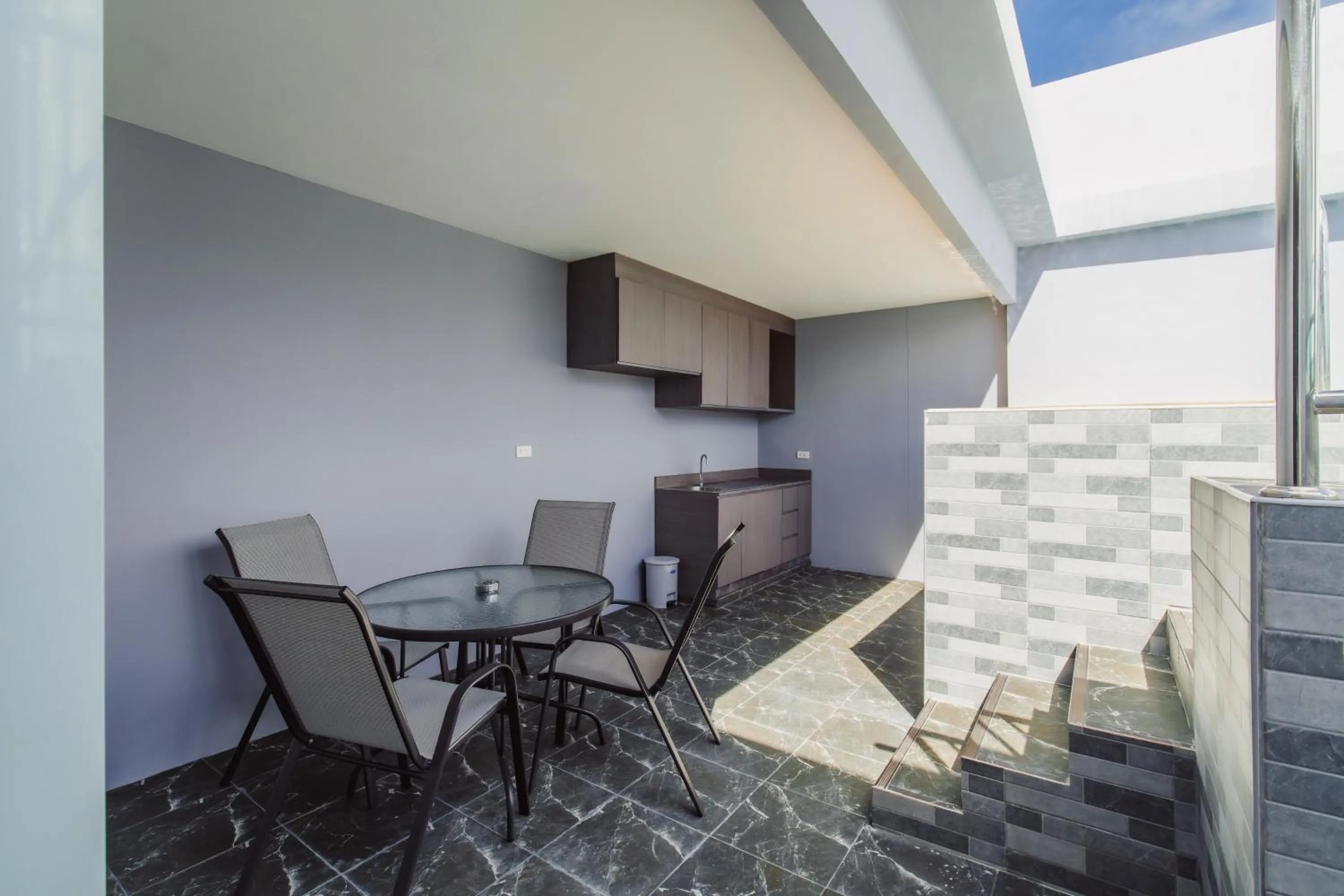 Seating area in Elite Suites Patong