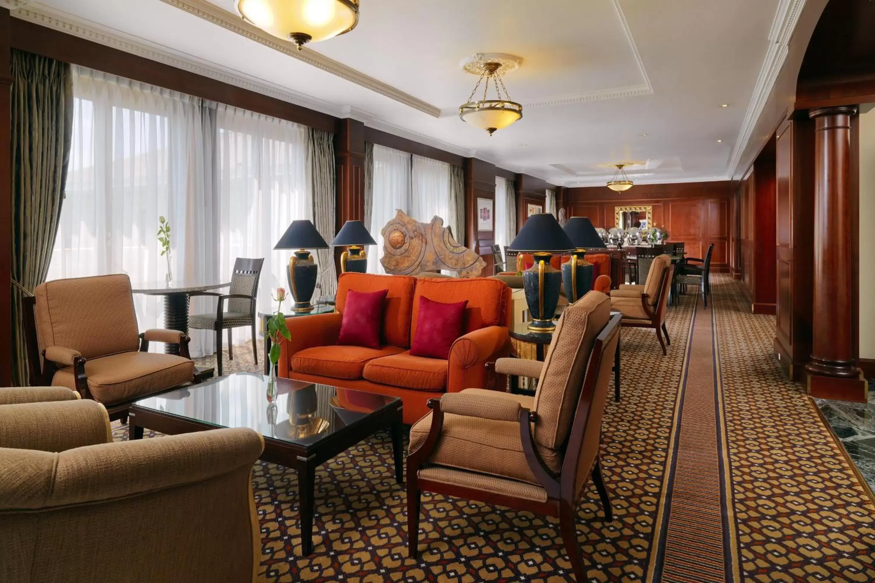 Lounge or bar, Seating Area in Sheraton Addis, a Luxury Collection Hotel, Addis Ababa