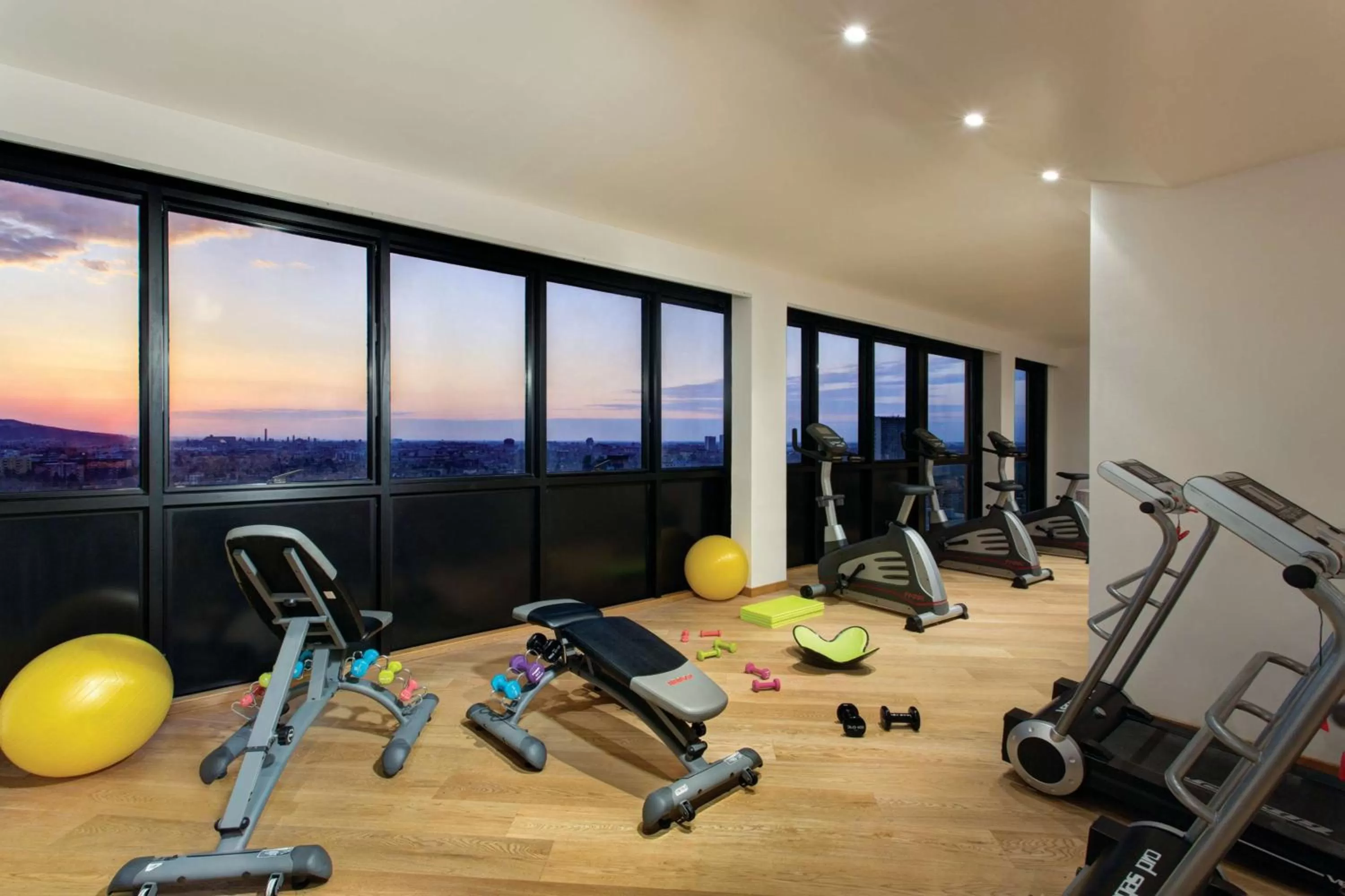 Fitness centre/facilities in Best Western Plus Tower Hotel Bologna