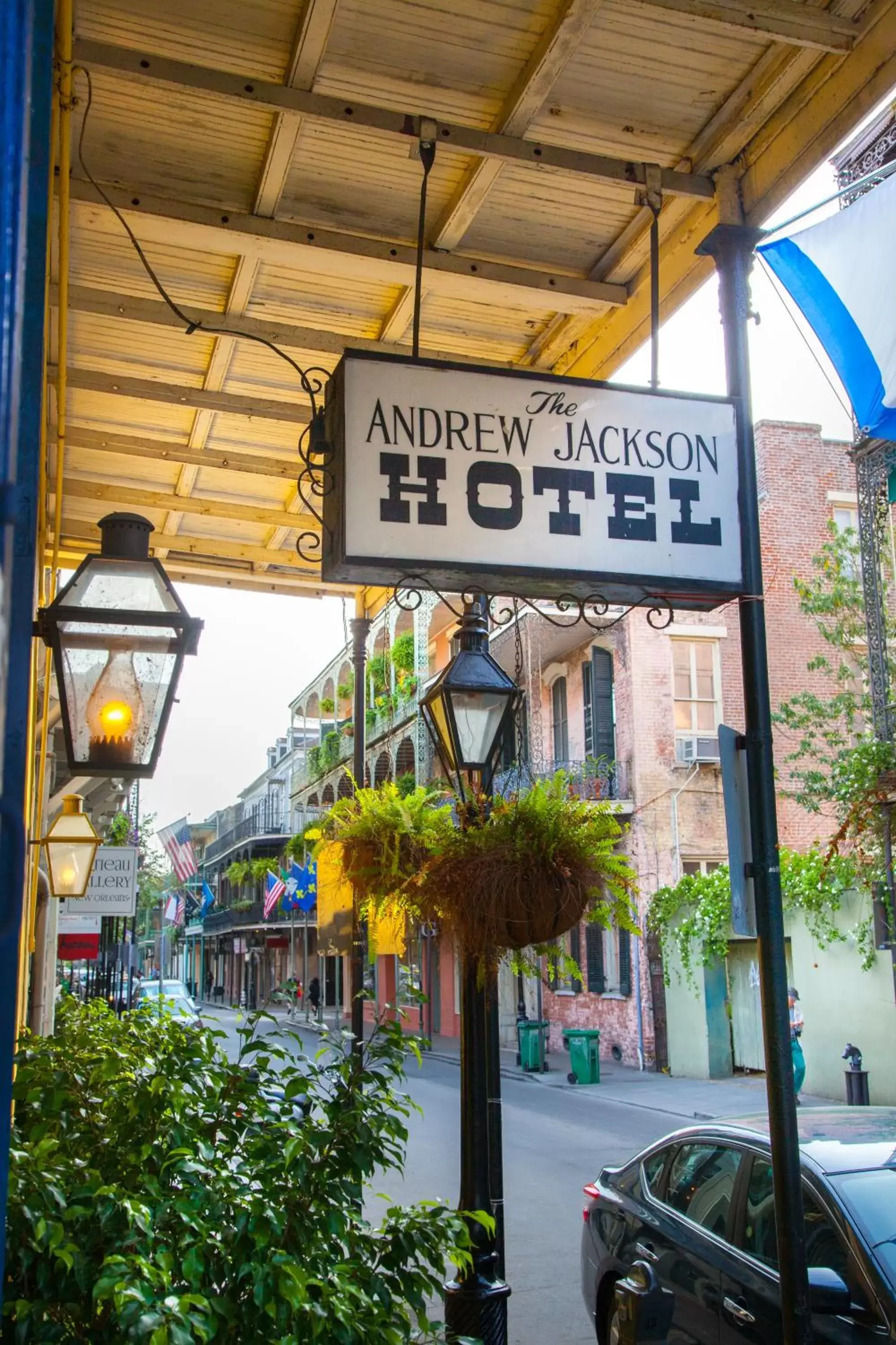 Facade/entrance, Property Logo/Sign in Andrew Jackson Hotel French Quarter