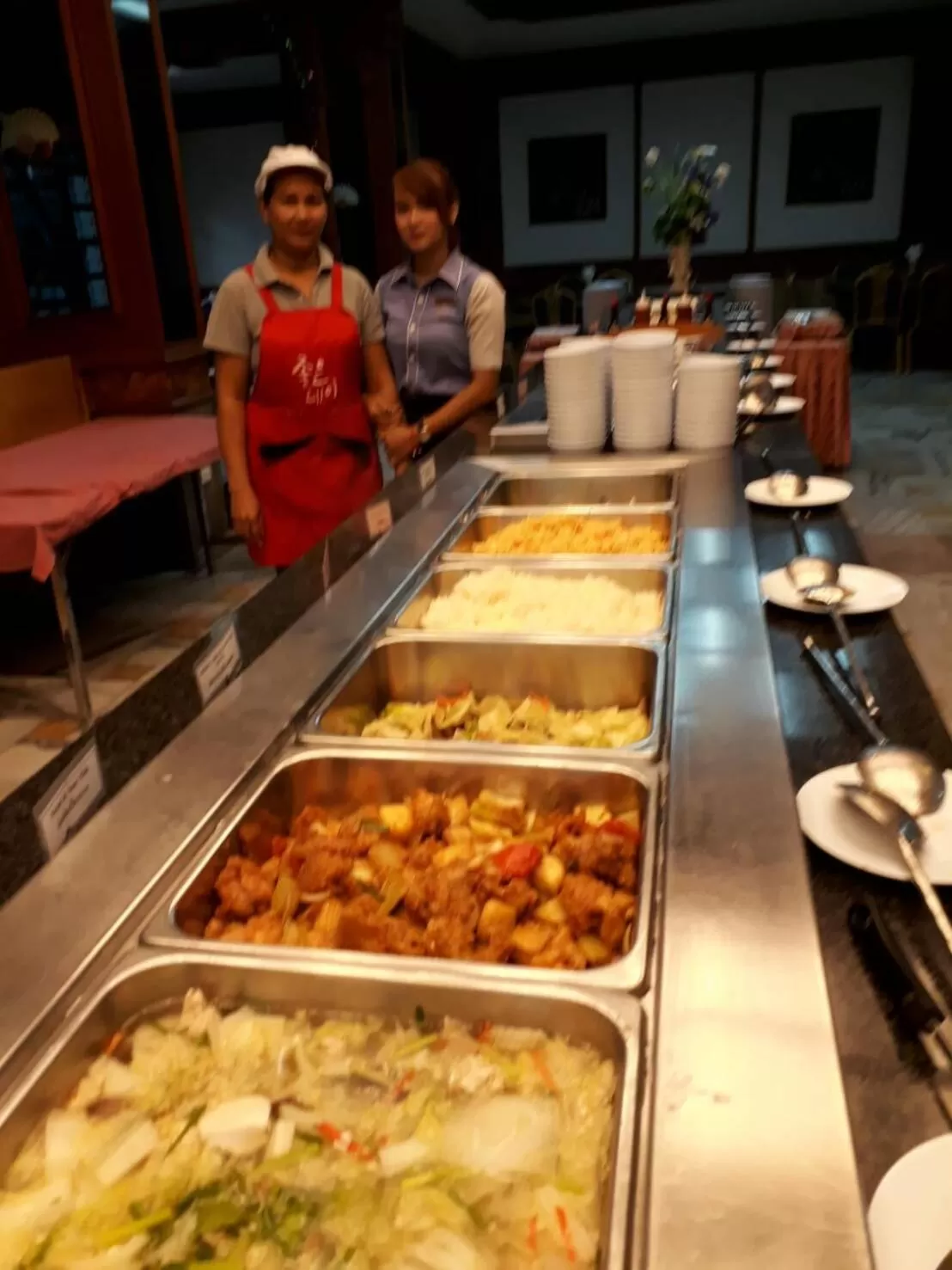 Buffet breakfast in Royal Palace Hotel
