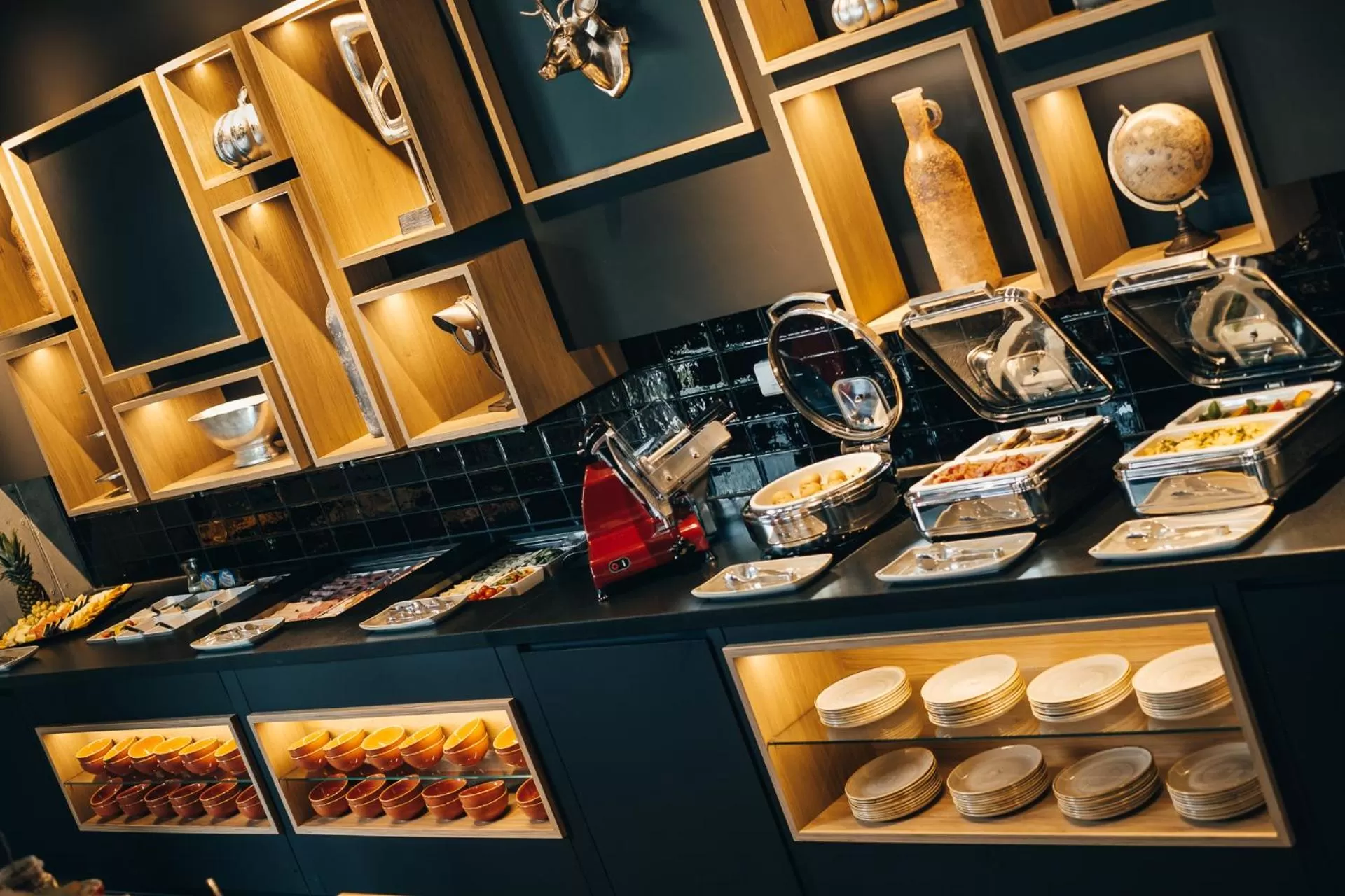 Buffet breakfast in VILOTEL - Hotel & Restaurant