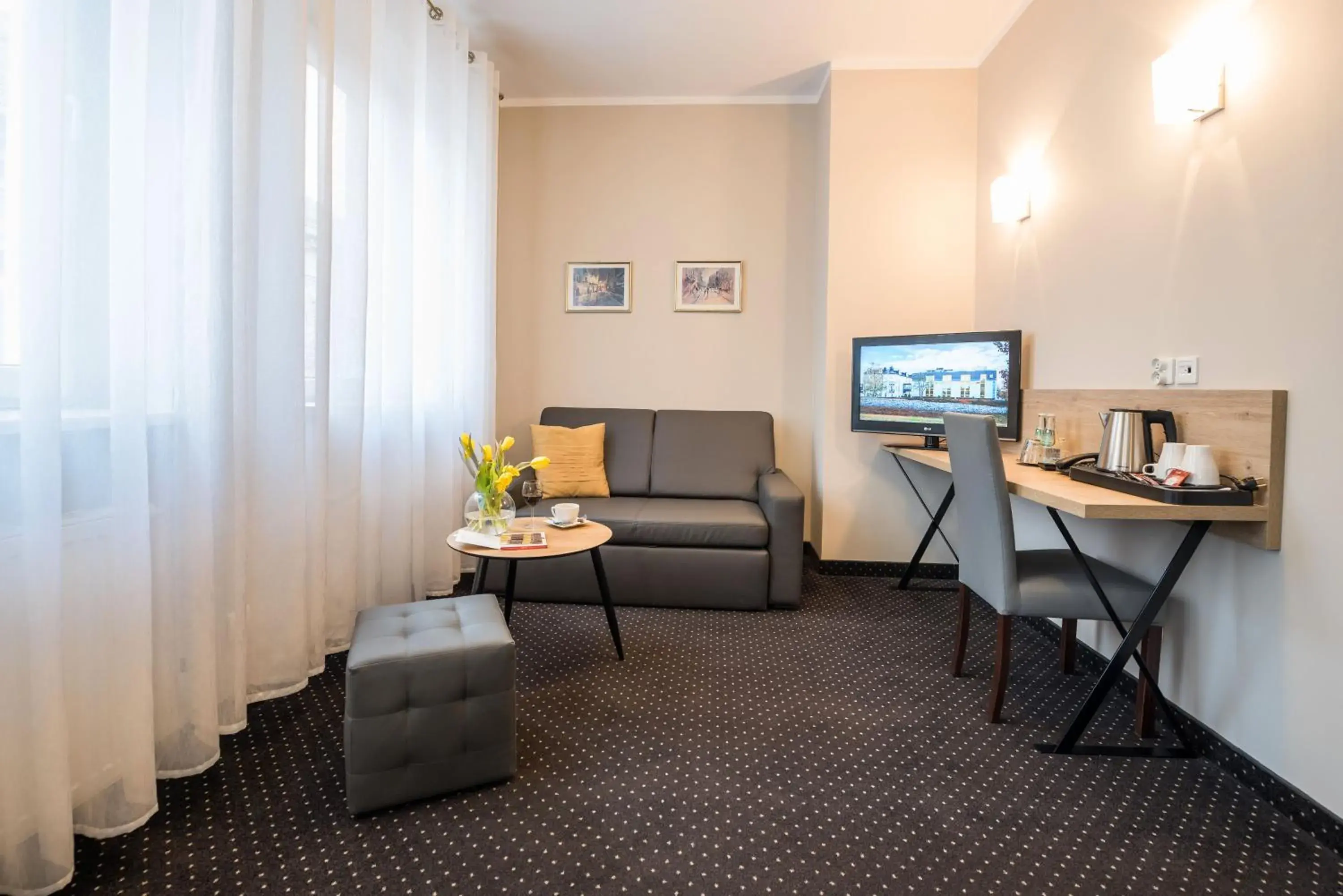 Living room in Hotel Wilga Living room in Hotel Wilga