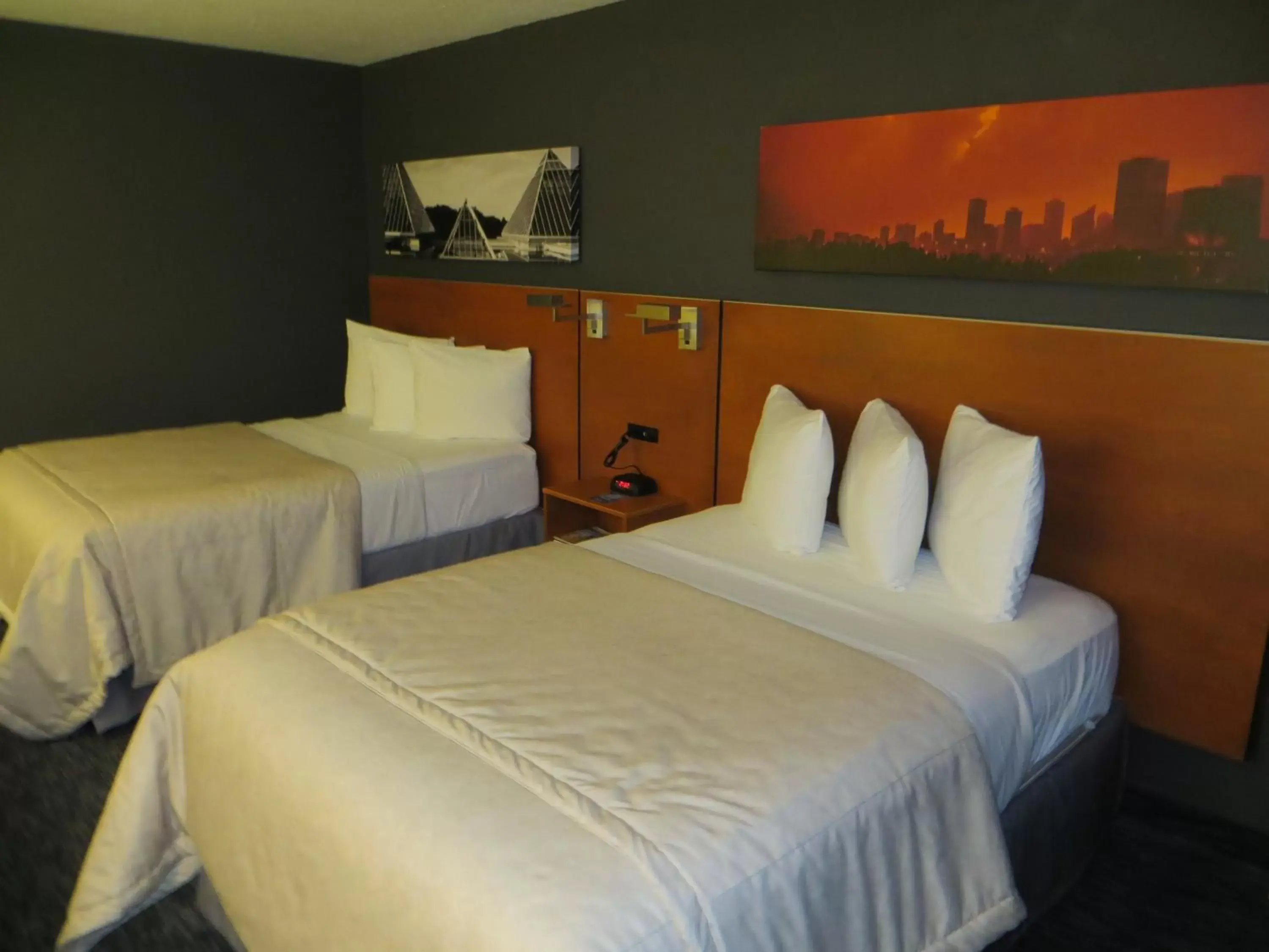Bed in Travelodge by Wyndham Edmonton West