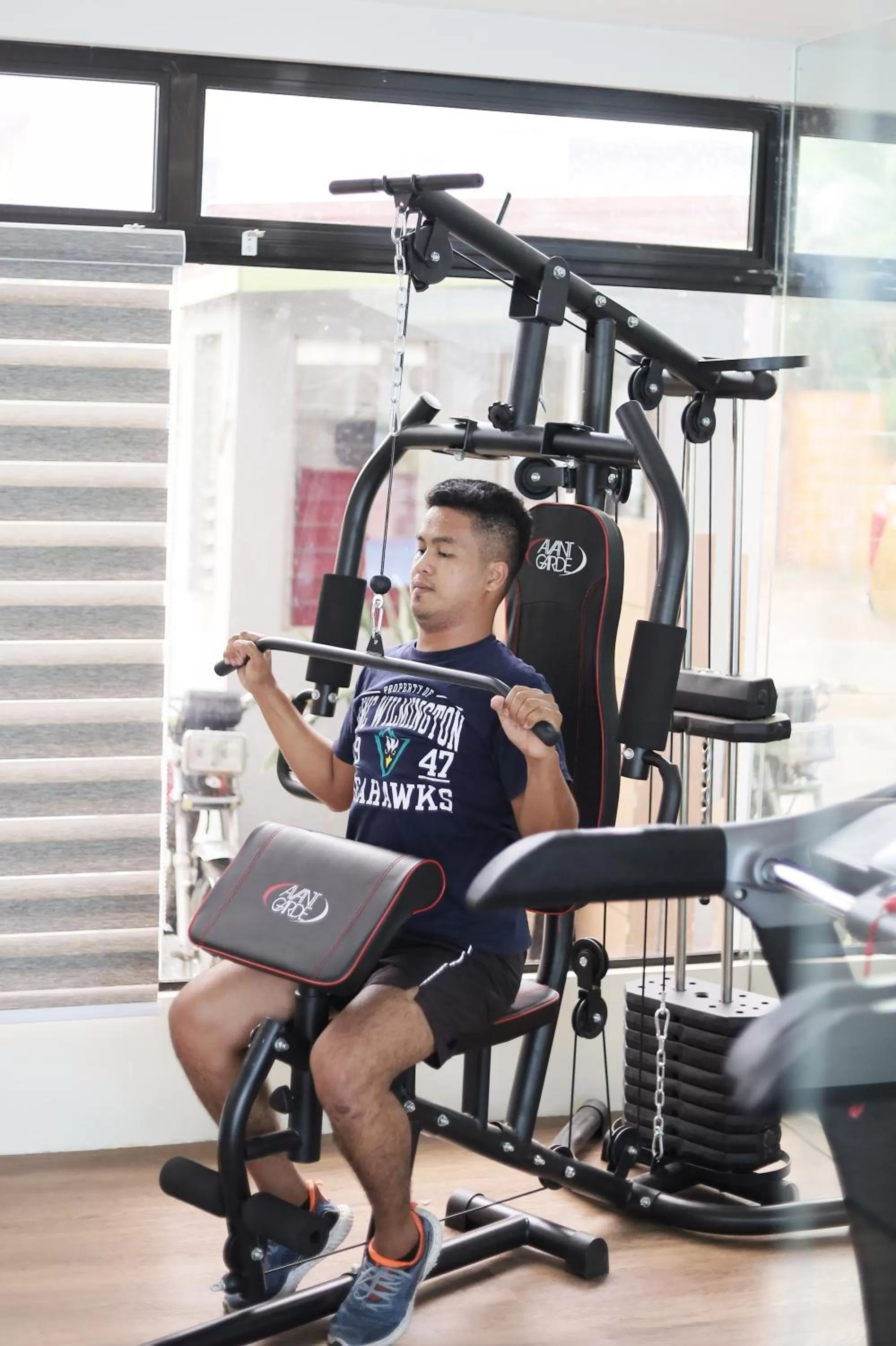 Fitness centre/facilities in Aerostop Hotel and Restaurant