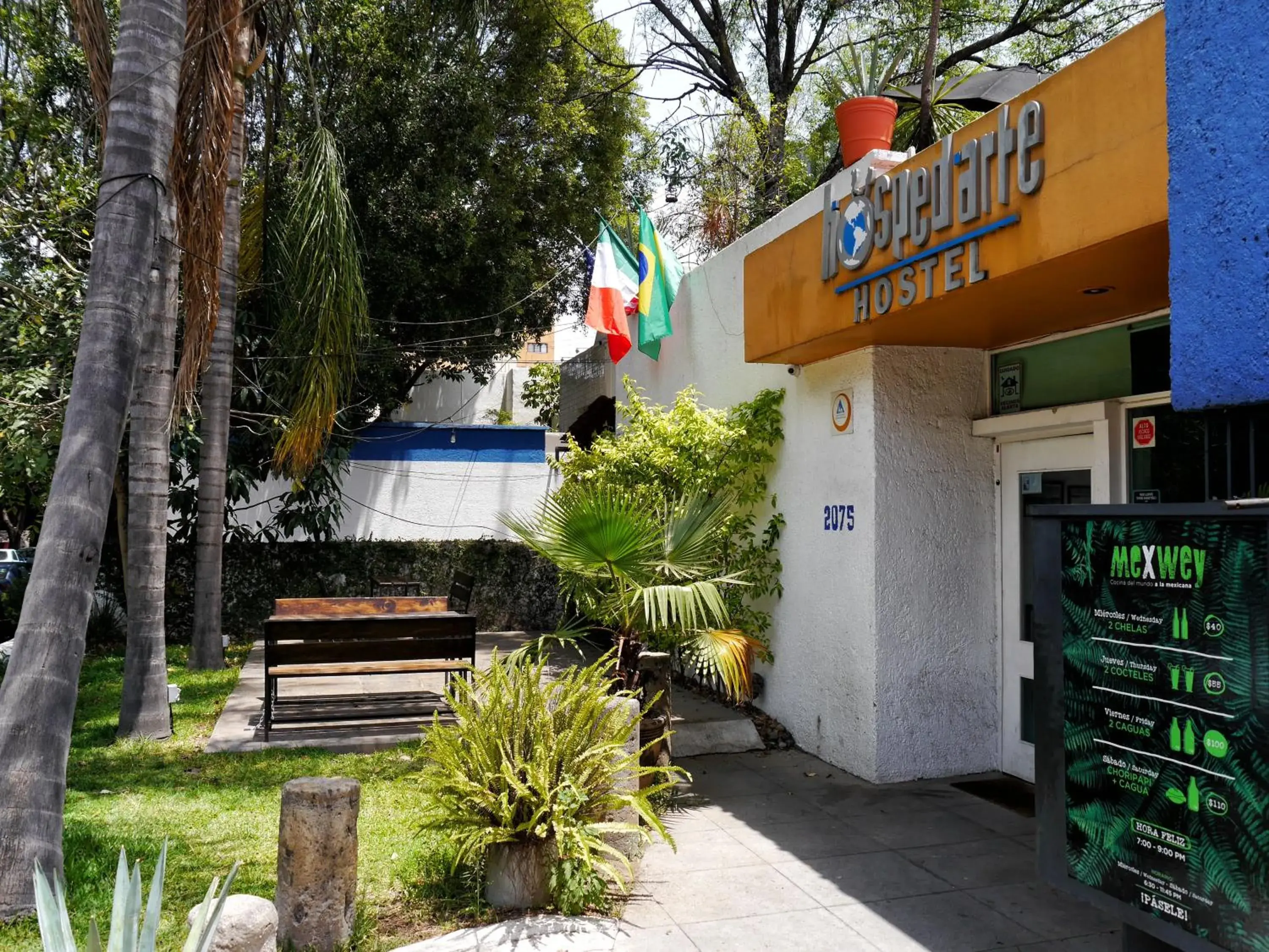 Facade/entrance in Hostel Hospedarte Chapultepec