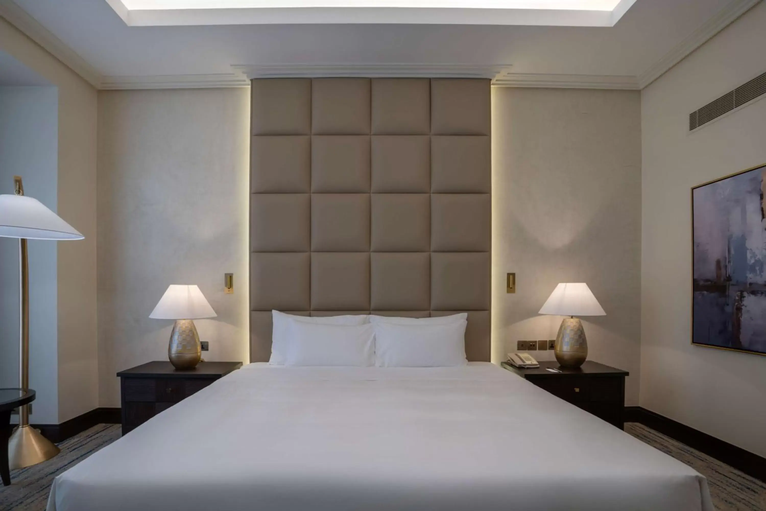 Photo of the whole room, Bed in The Diplomat Radisson Blu Hotel Residence & Spa