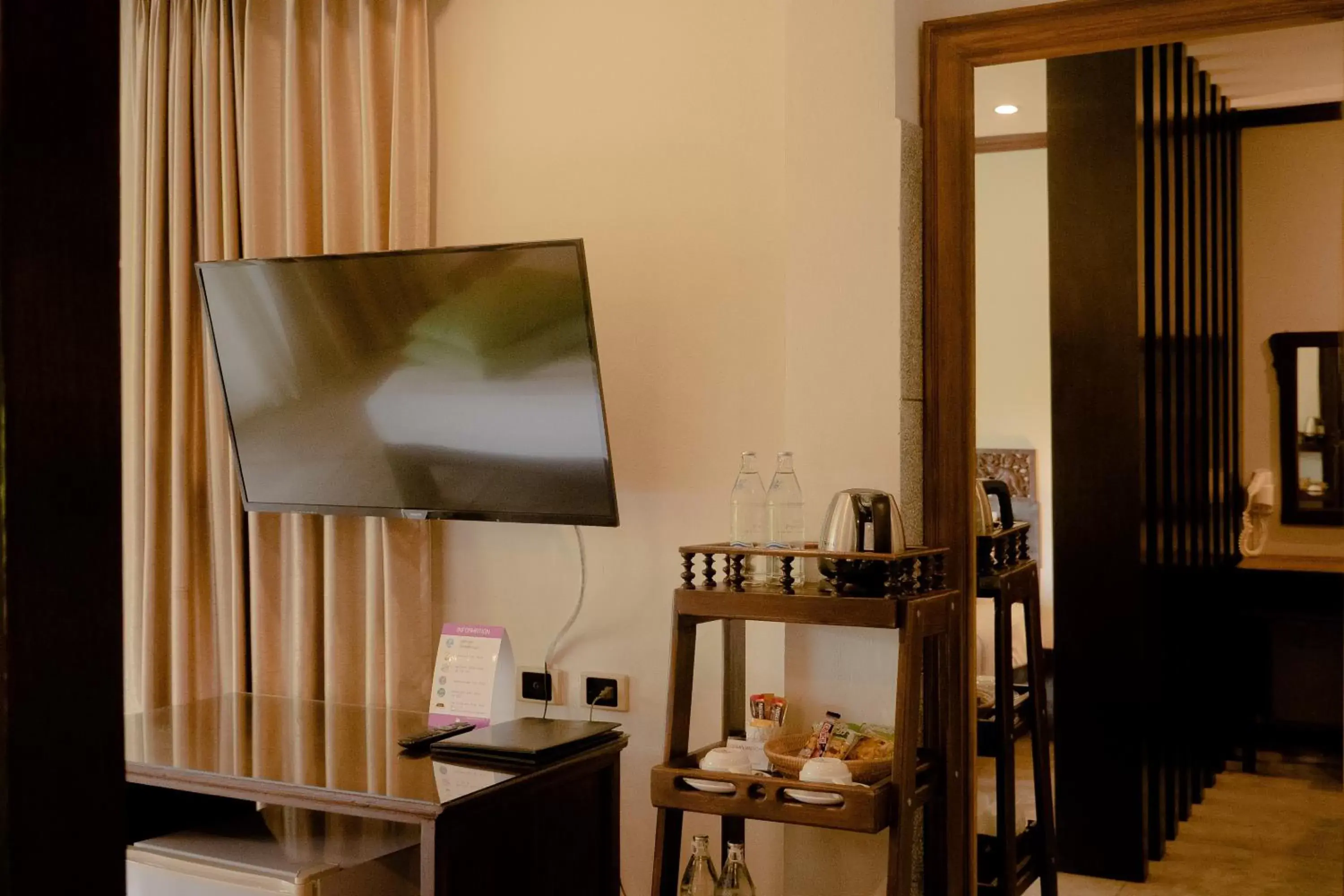 TV and multimedia, TV/Entertainment Center in Royal River Kwai Resort and Spa -SHA Extra Plus