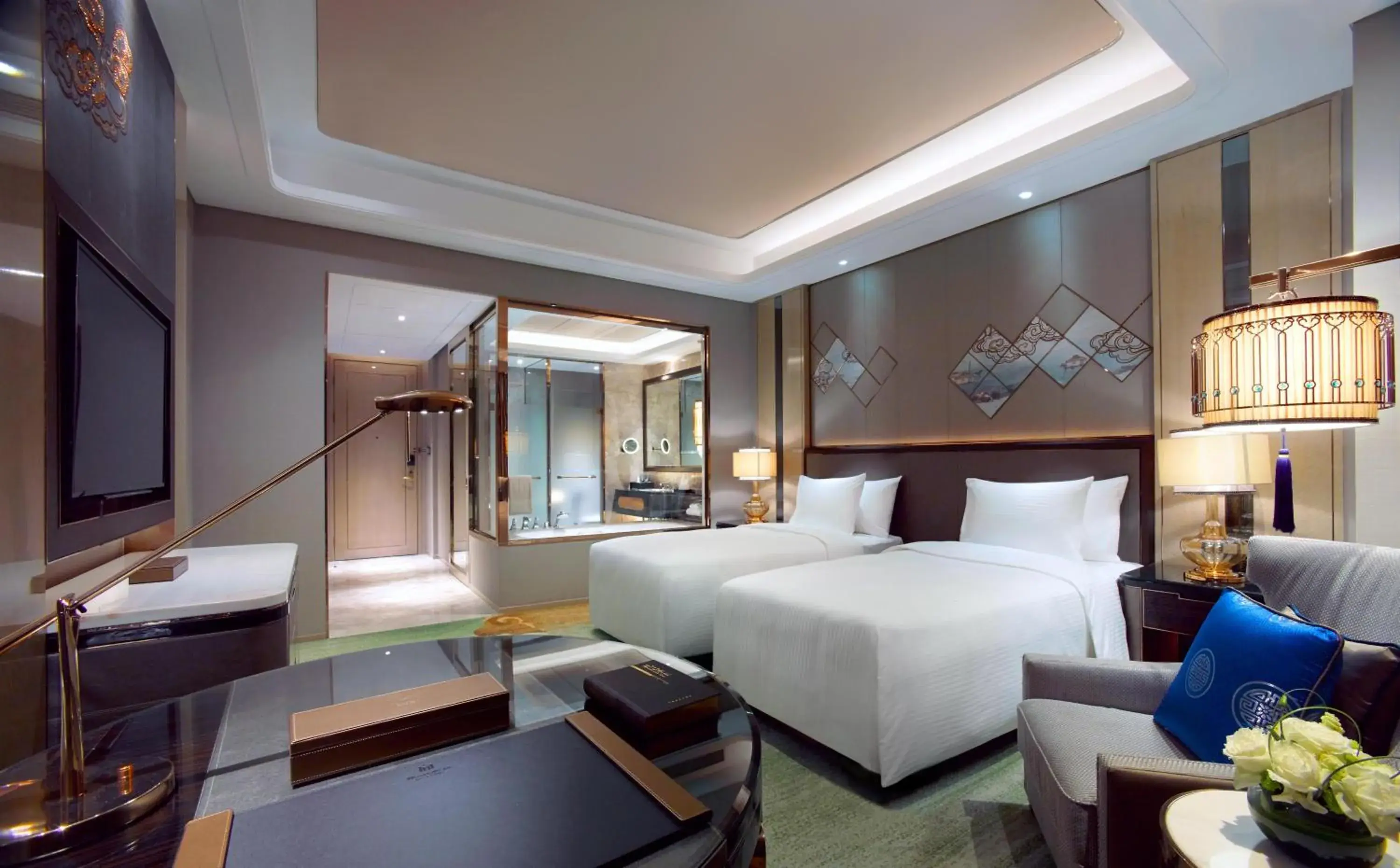 Bedroom, Room Photo in Wanda Vista Hohhot