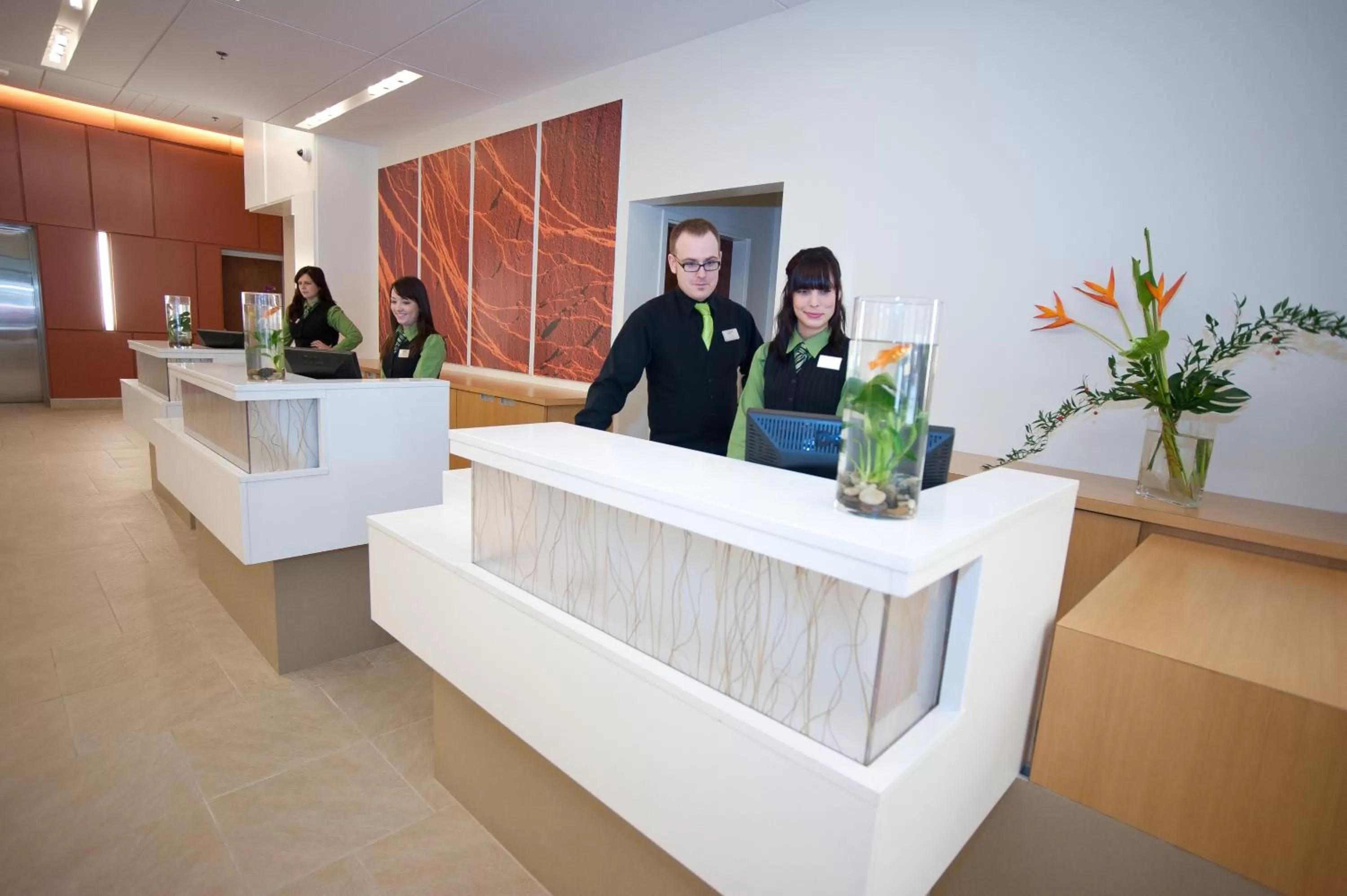 Lobby or reception in The Holman Grand Hotel