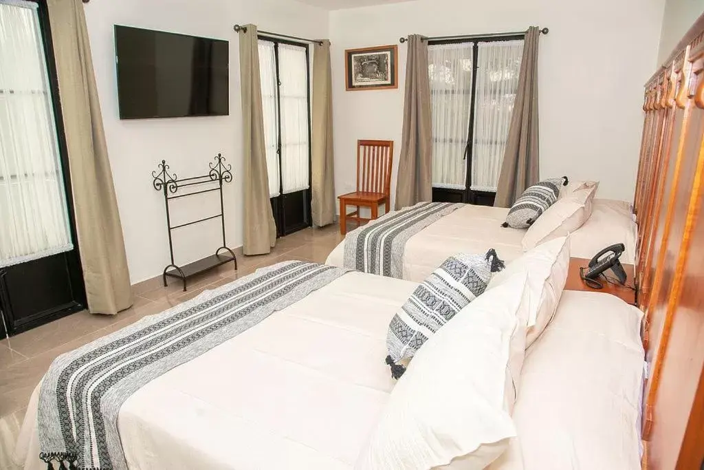 Bed in Hotel Danini