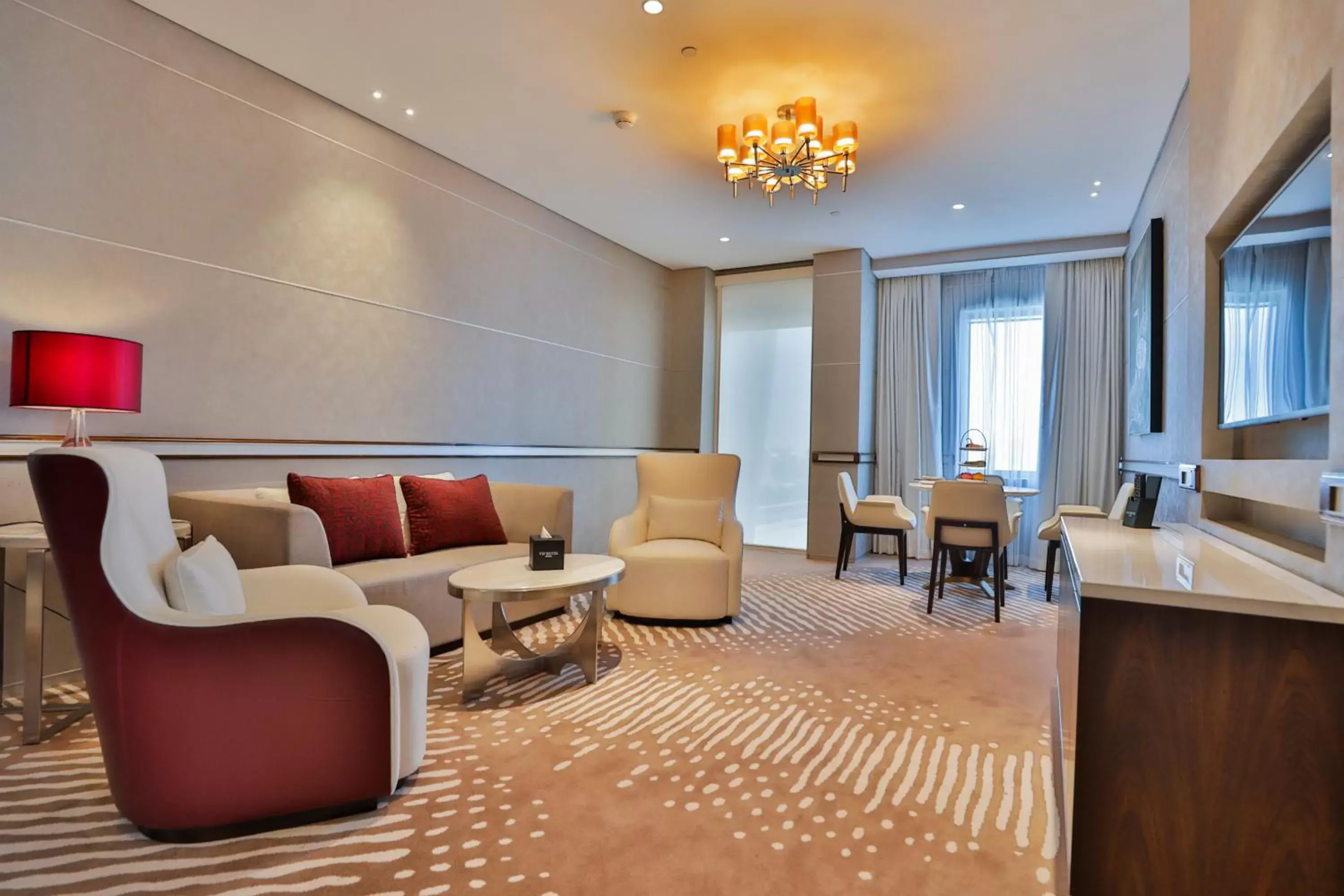 Living room, Seating Area in VIP Hotel Doha Qatar