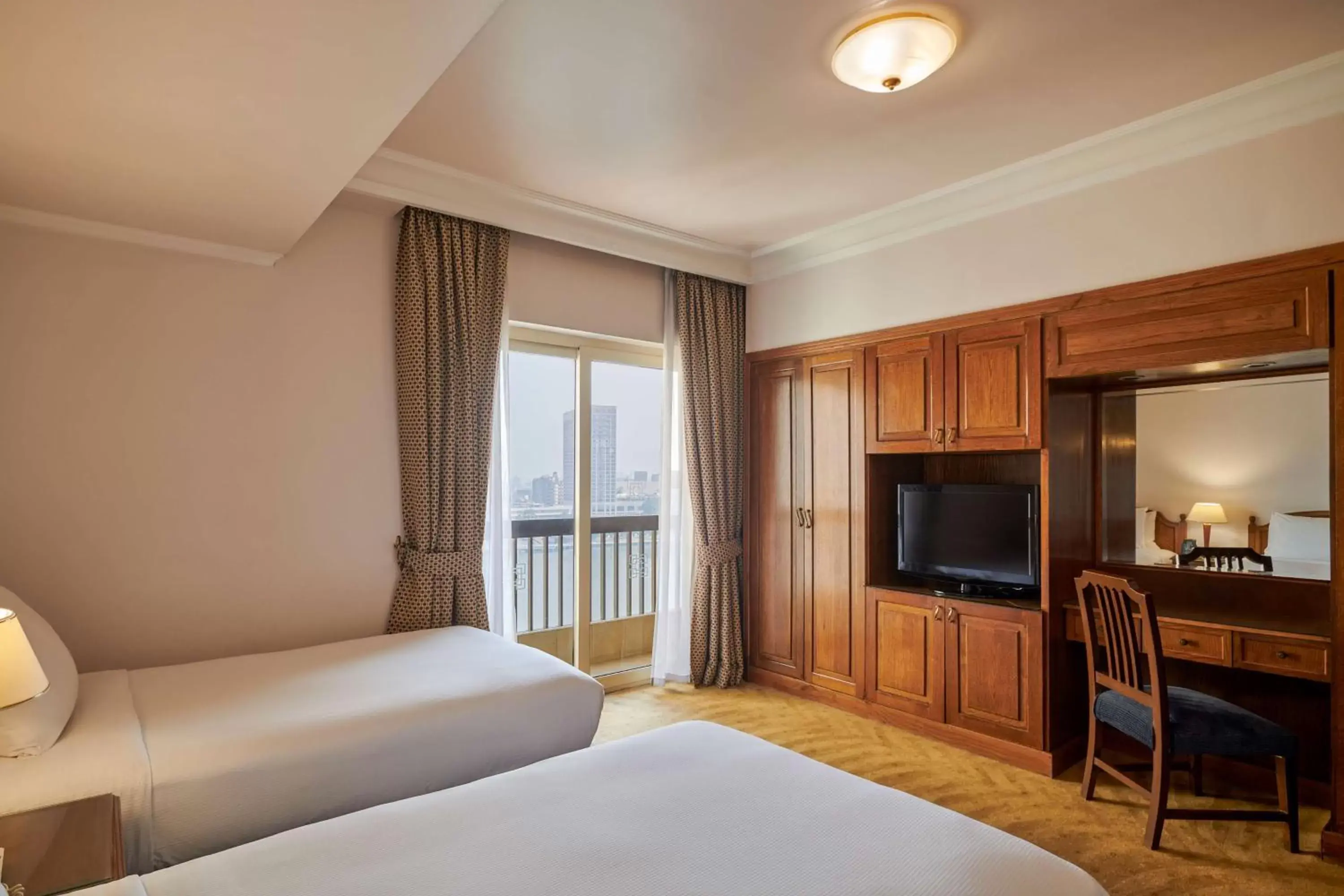 Bedroom, Bed in Hilton Cairo Zamalek Residences