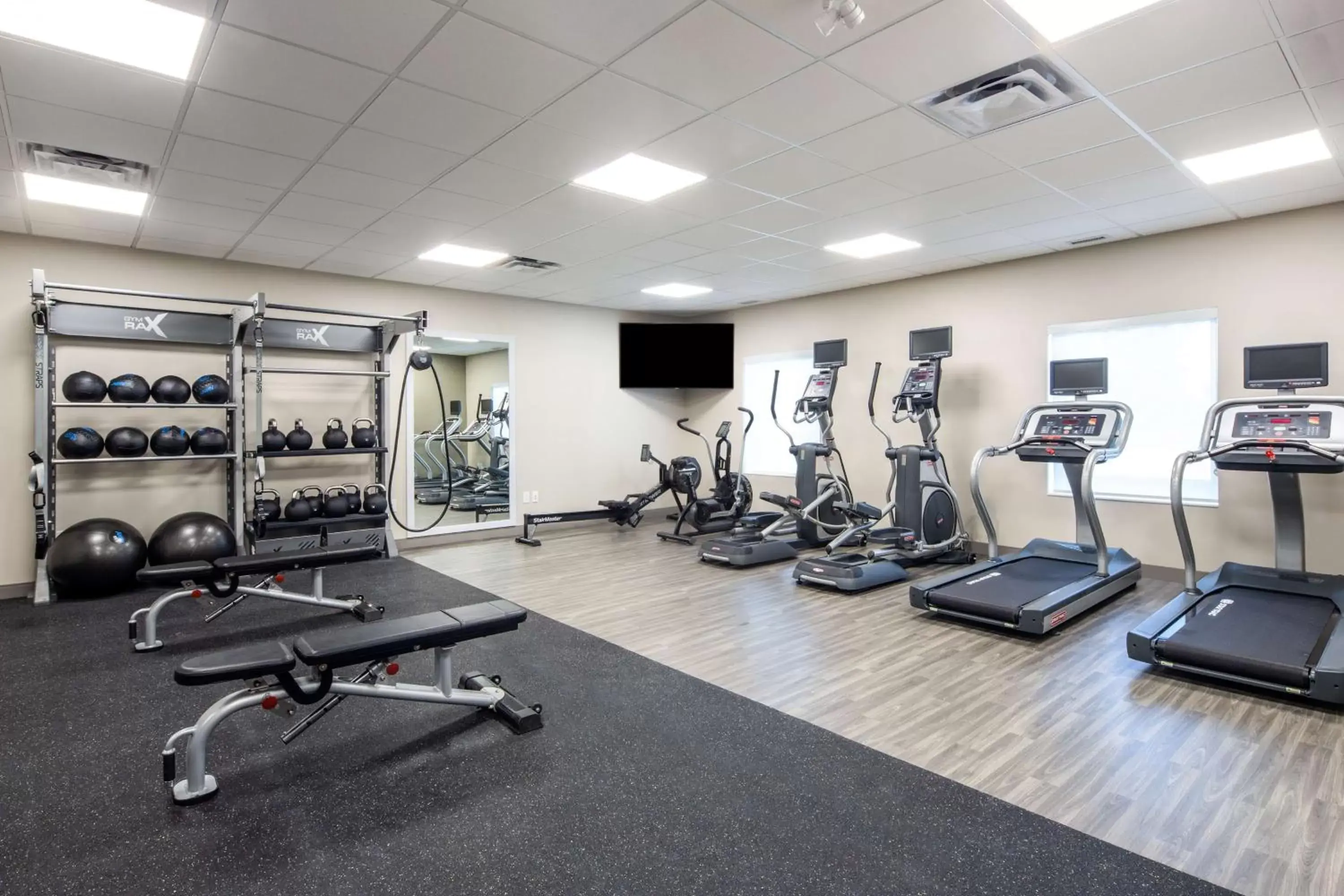 Fitness centre/facilities in Hampton Inn & Suites Edmonton St. Albert, Ab Fitness centre/facilities in Hampton Inn & Suites Edmonton St. Albert, Ab