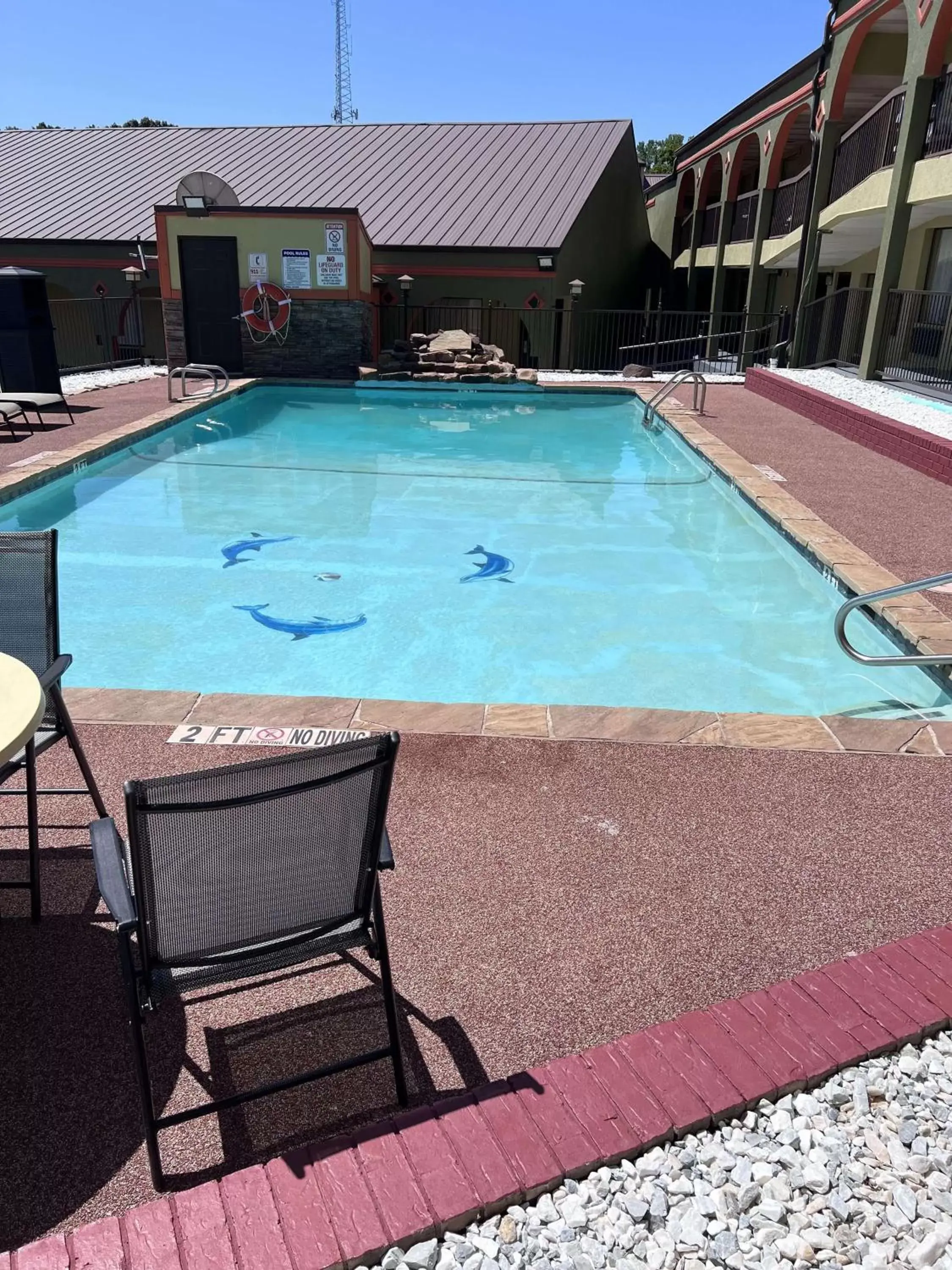 Pool view, Swimming Pool in SureStay Hotel by Best Western Mt Pleasant