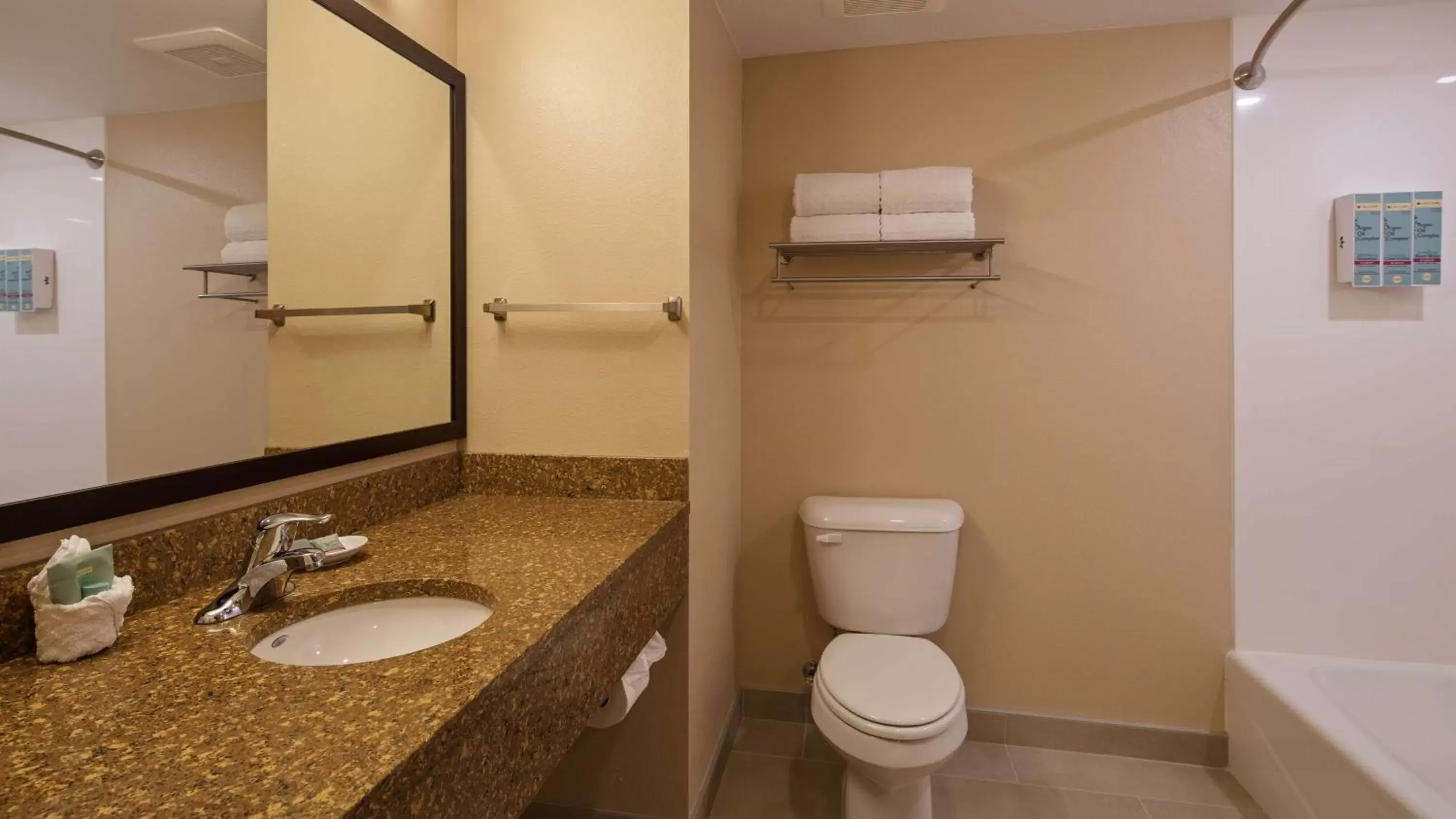 Photo of the whole room, Bathroom in Best Western Bronco Inn