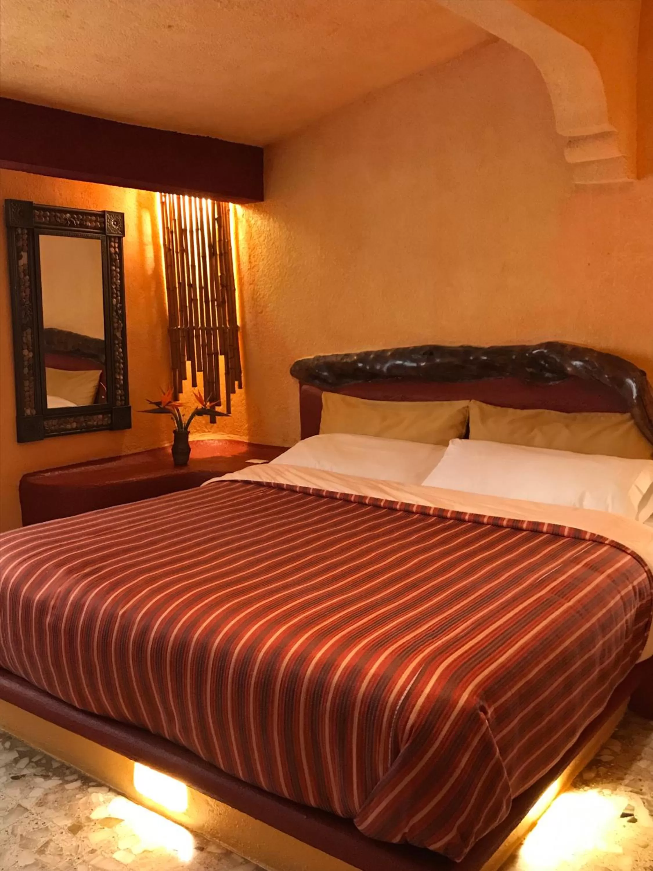 Bed in Hotel puesta del sol