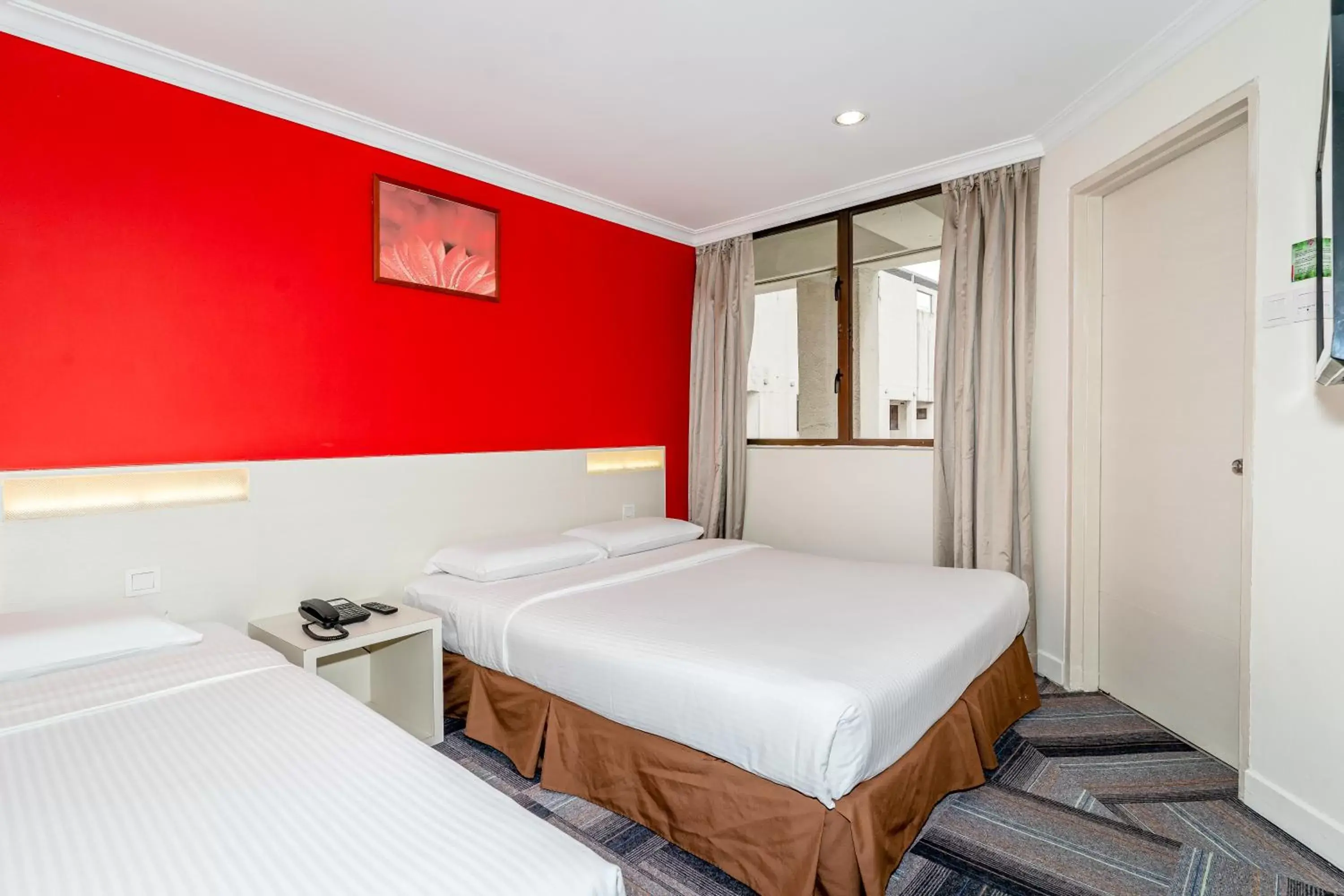 Bed in YMCA One Orchard Bed in YMCA One Orchard