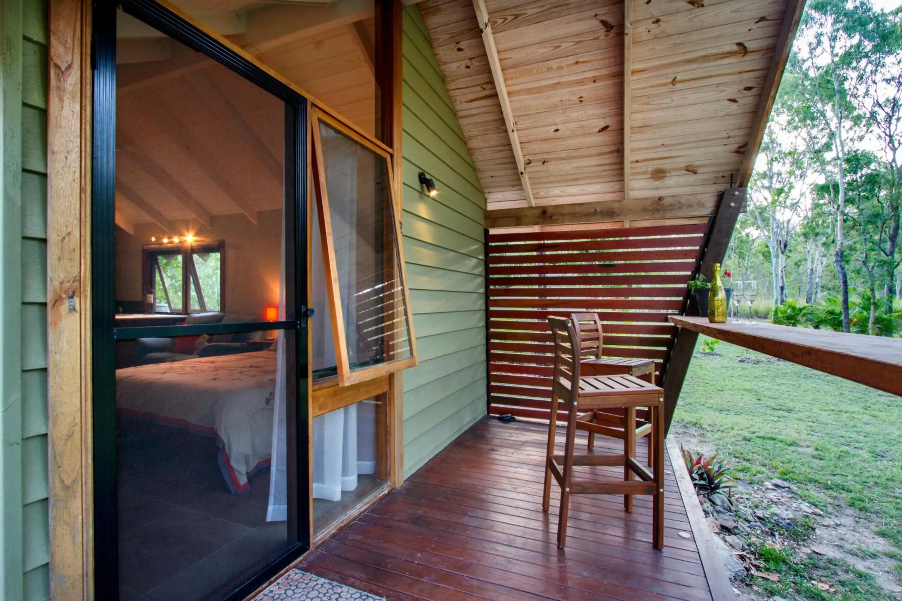 Balcony/Terrace in Airlie Beach Eco Cabins - Adults Only