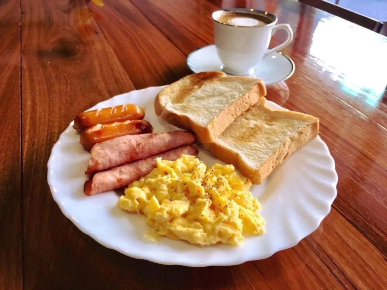 Breakfast in Urban Hostel Bangkok