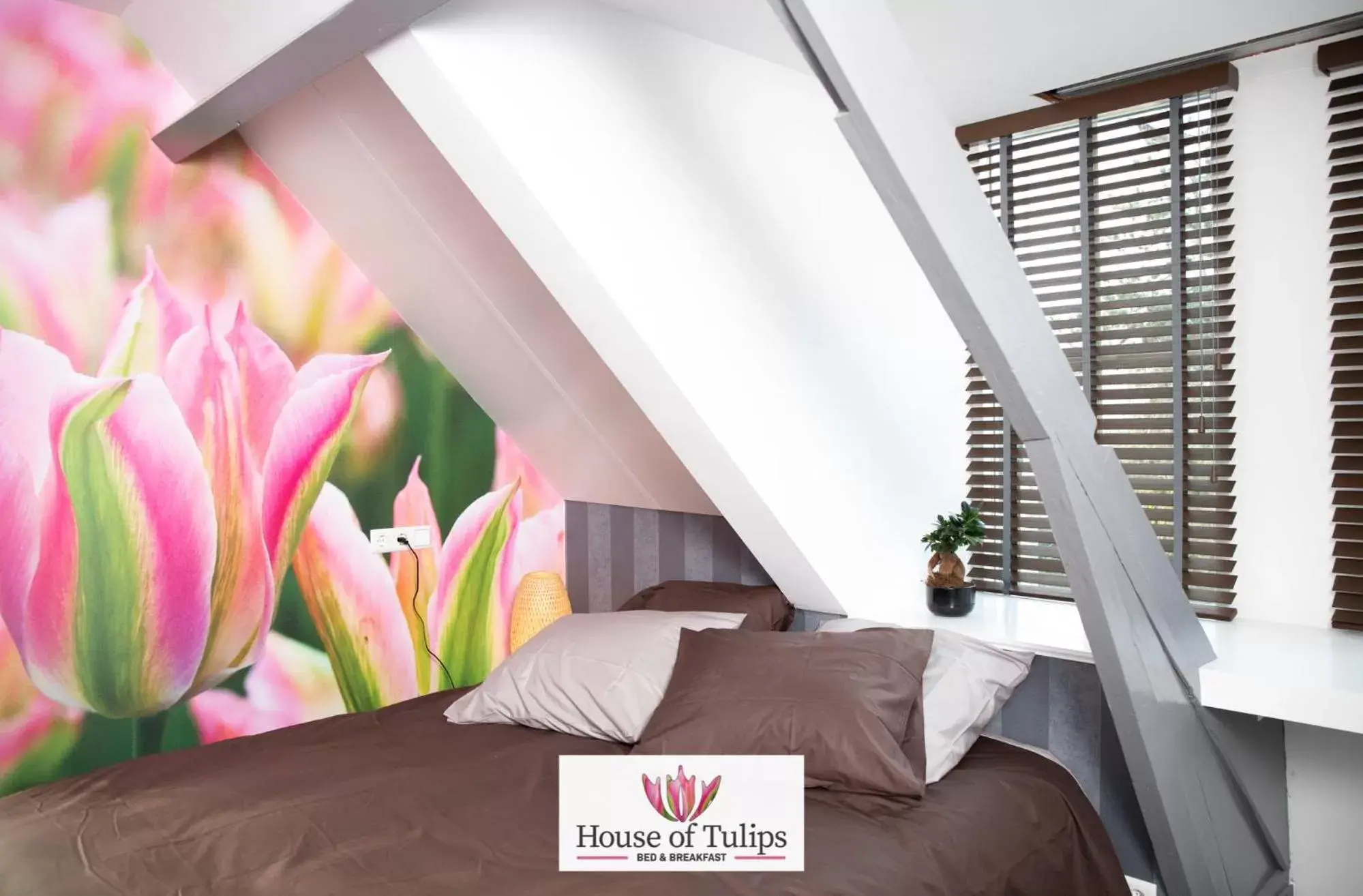 Bed in House of Tulips