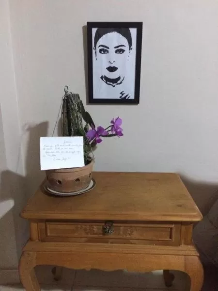 TV/Entertainment Center in Pousada Nossa Terra