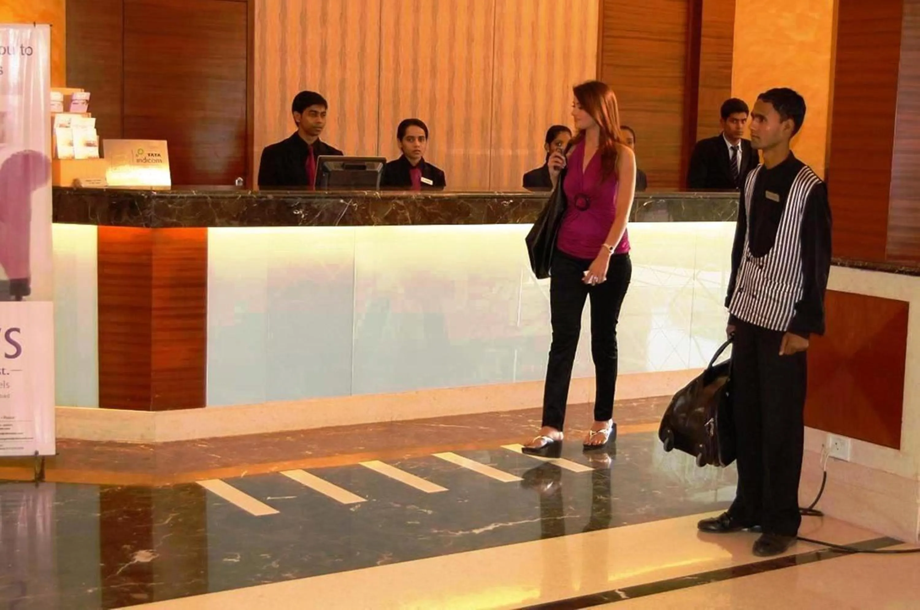 Lobby or reception in VITS Aurangabad