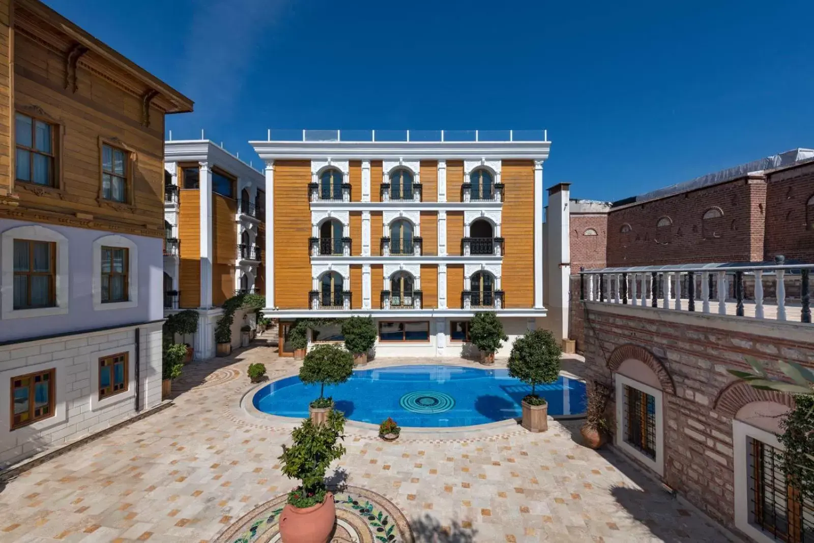 Property building, Swimming Pool in Seven Hills Palace & Spa
