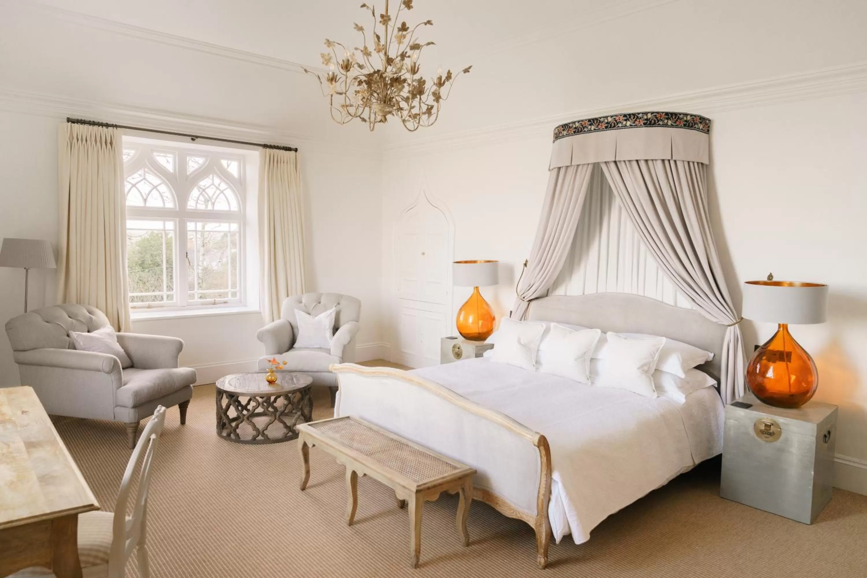 Bed in Penally Abbey Country House Hotel and Restaurant