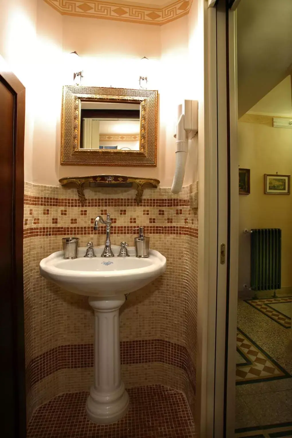 Bathroom in B&B Il Caravaggio