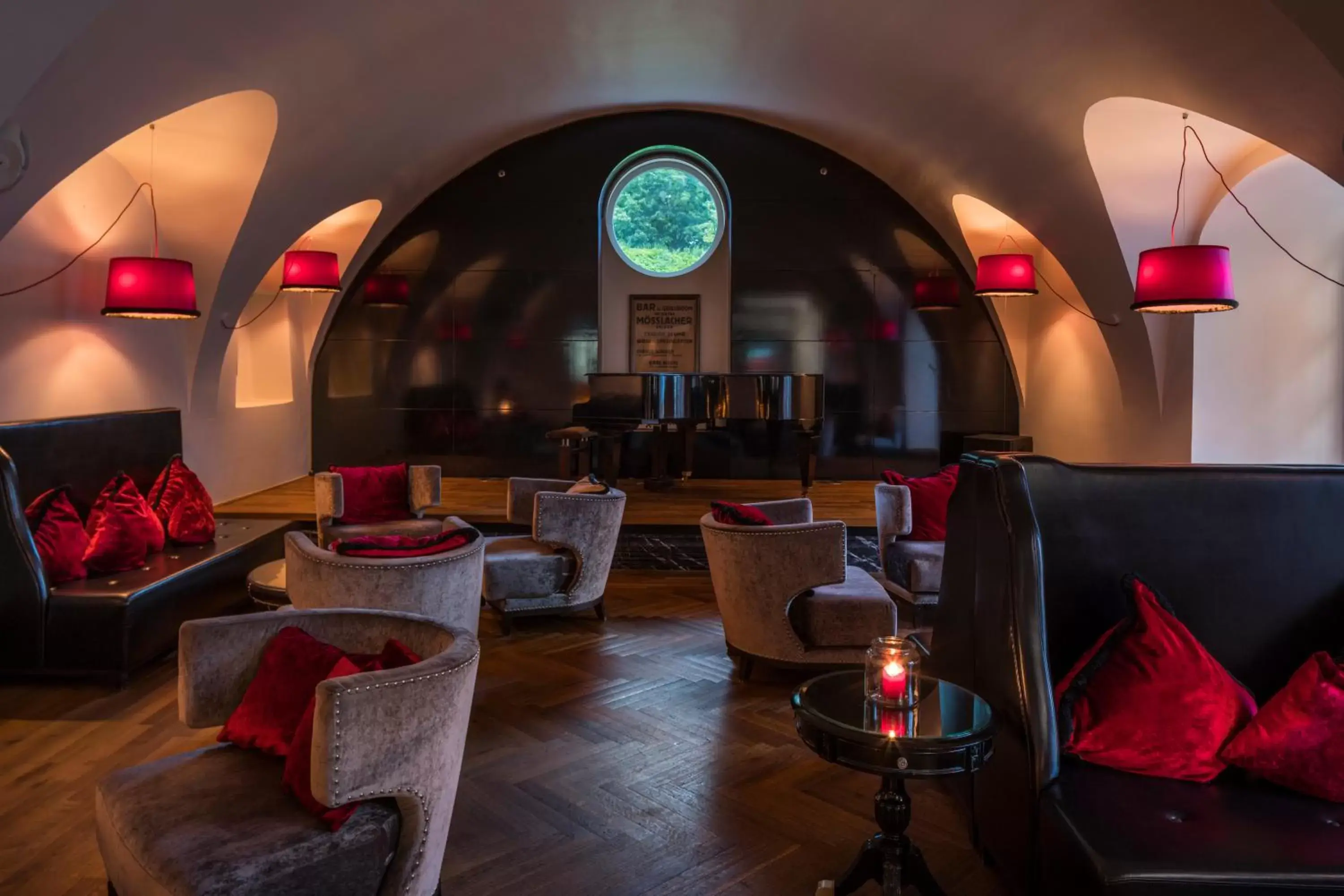 Lounge or bar, Lounge/Bar in Falkensteiner Schlosshotel Velden – The Leading Hotels of the World