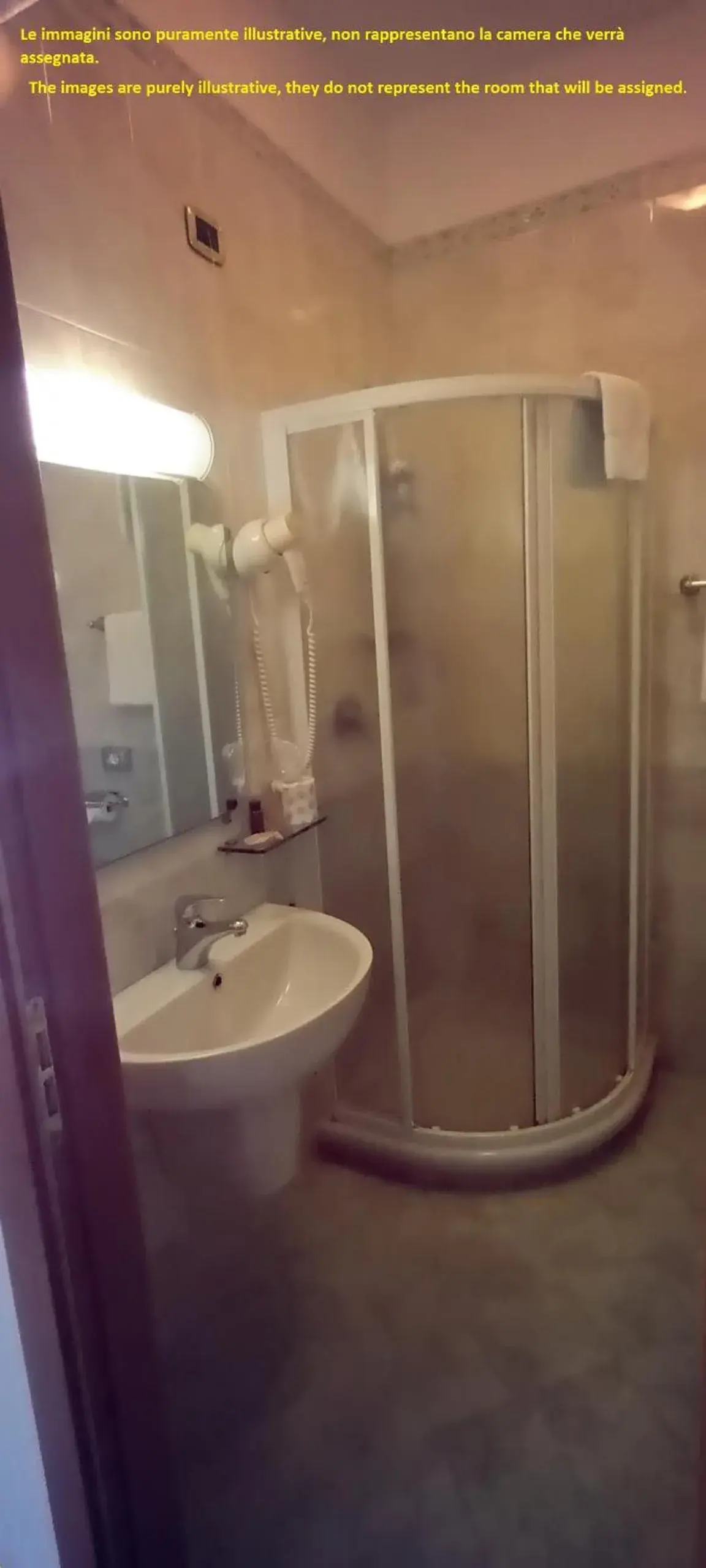 Bathroom in Astura Palace Hotel