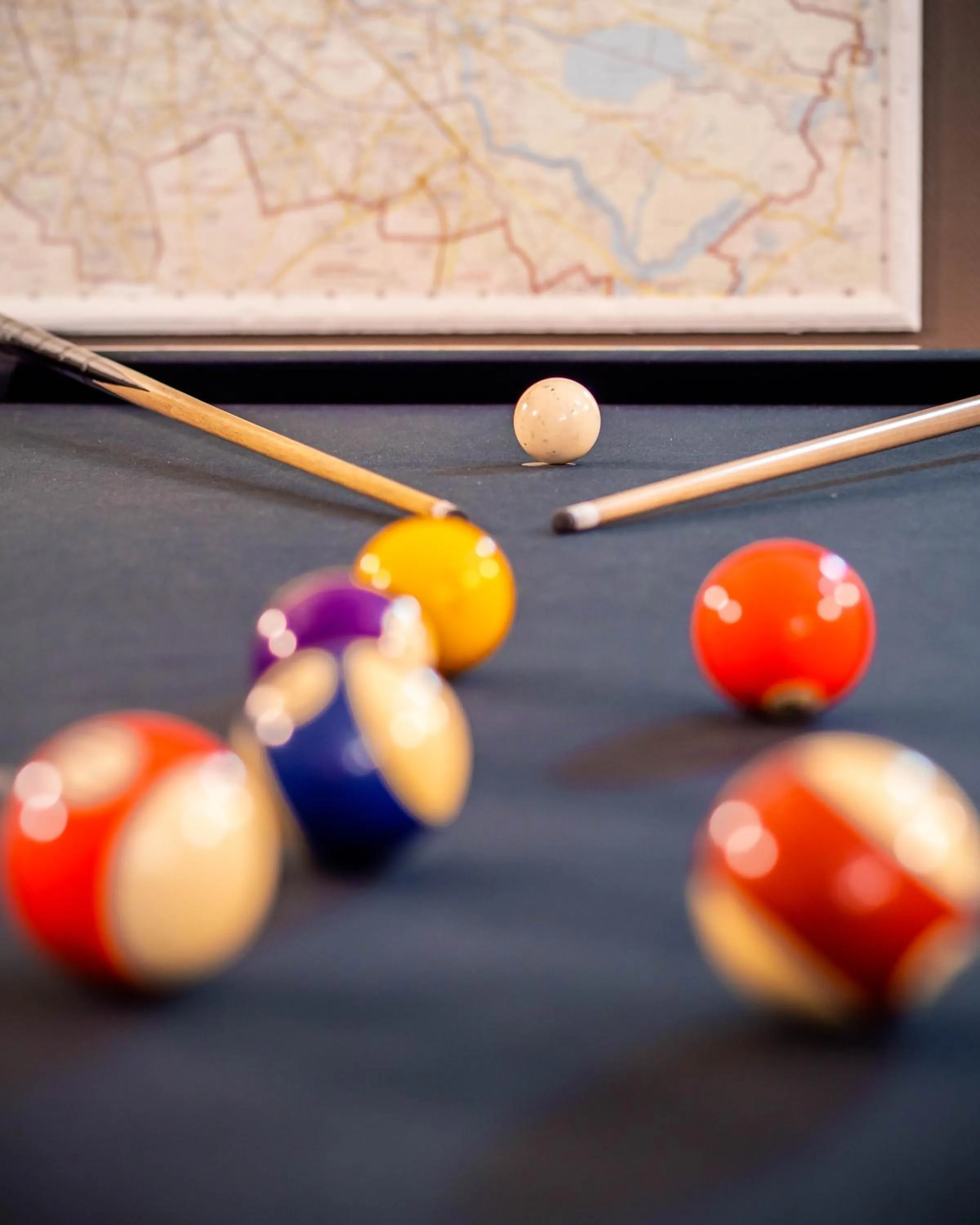 Billiard in Hotel Berliner Bär