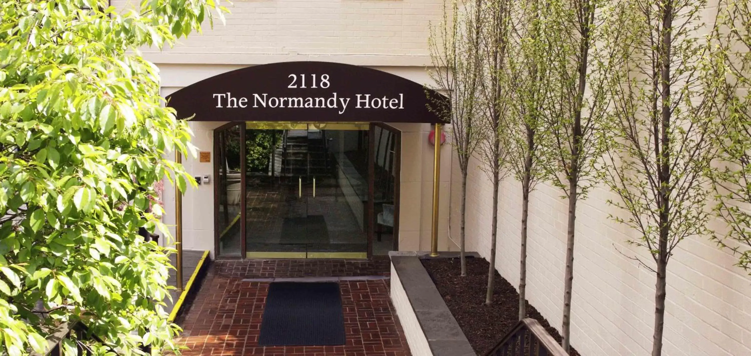 Facade/entrance in The Normandy Hotel