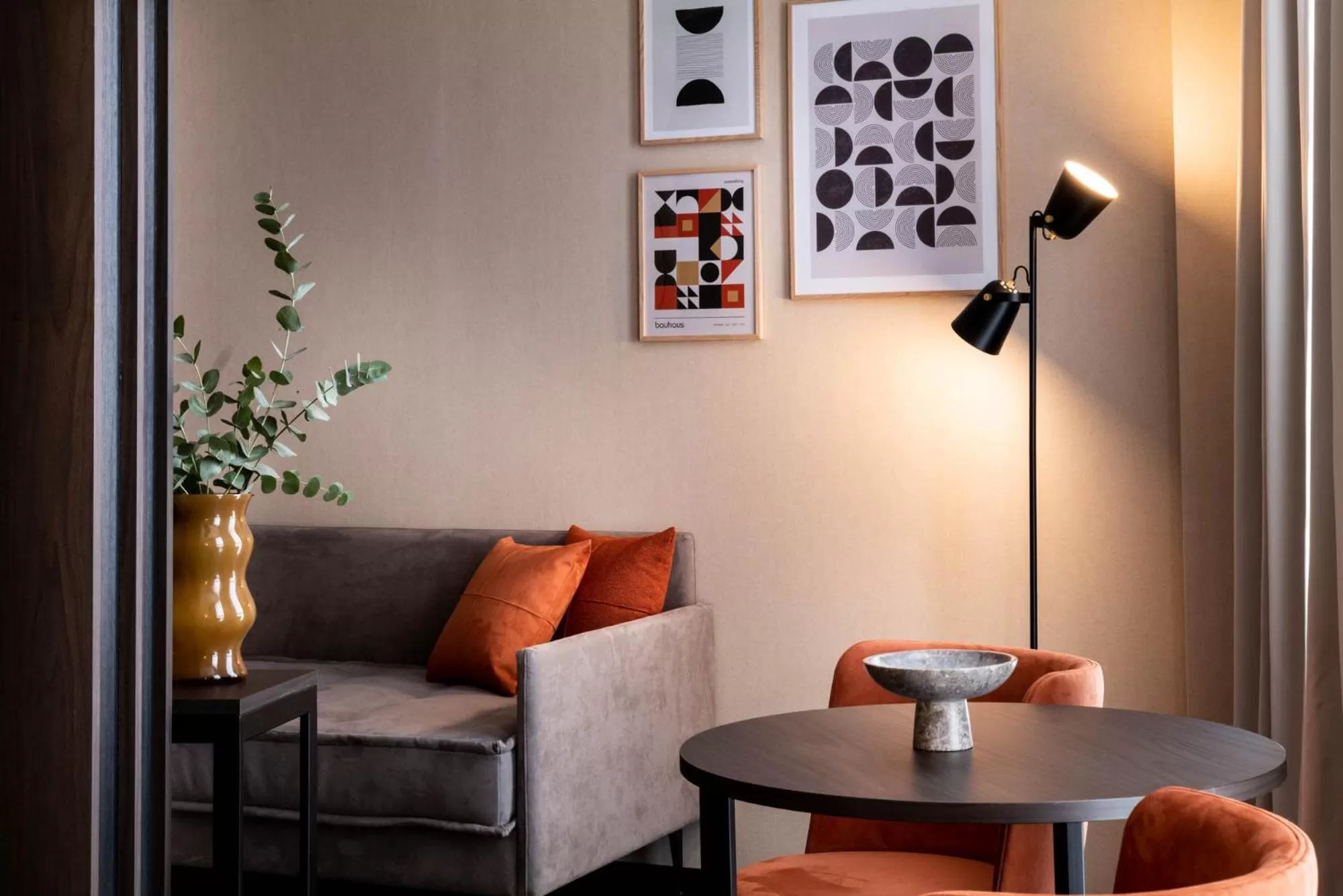 Seating area in Litta Palace Milano