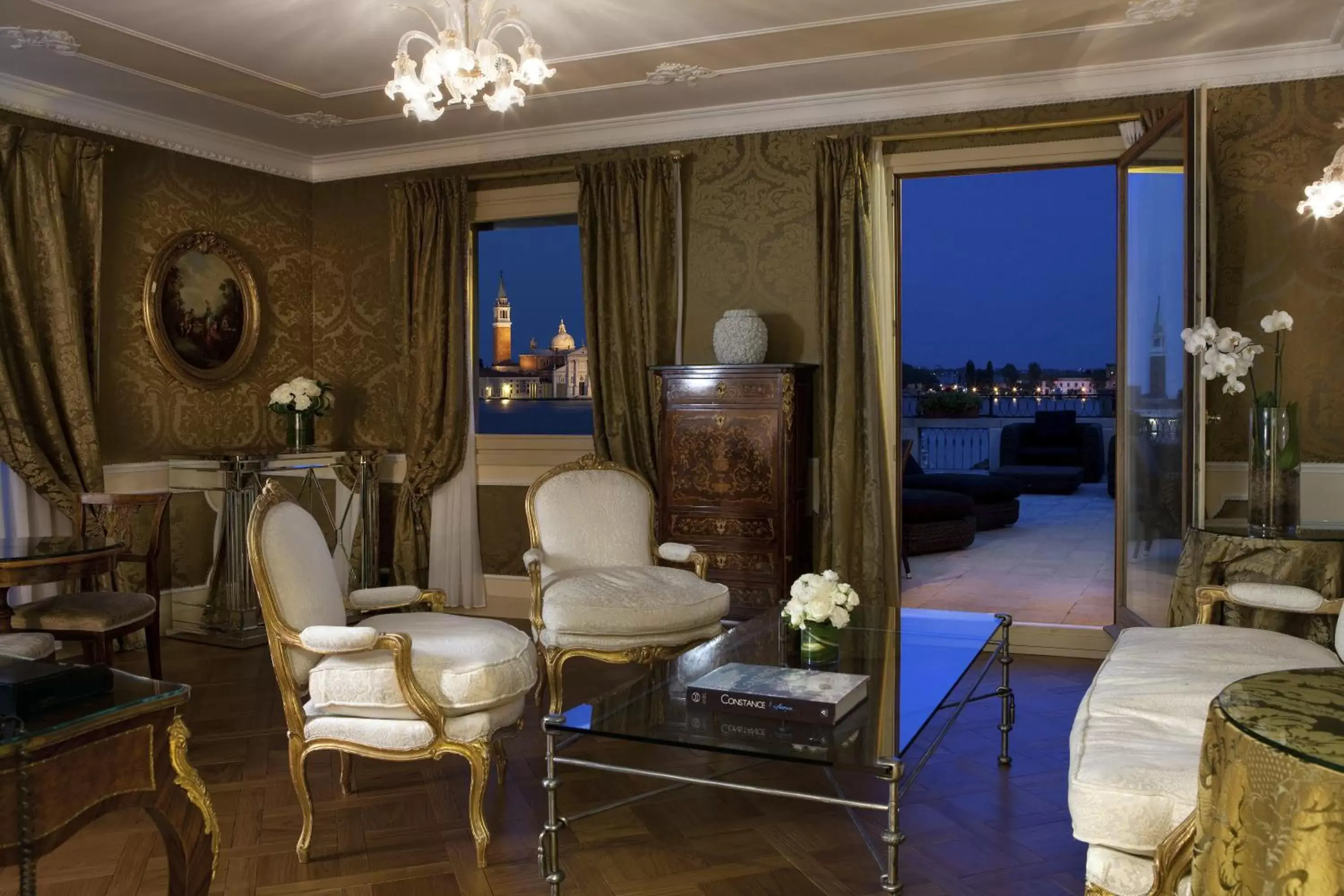 Balcony/Terrace, Seating Area in Baglioni Hotel Luna - The Leading Hotels of the World