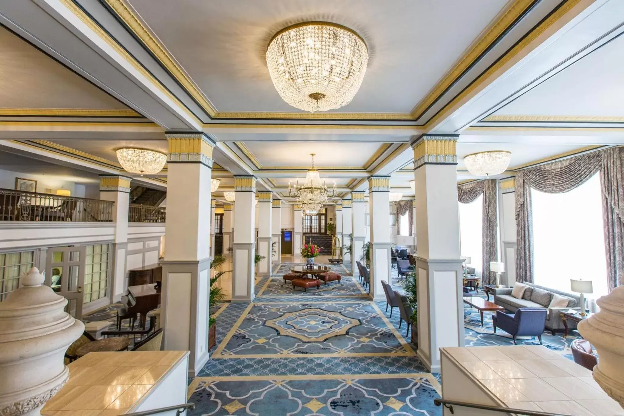 Lobby or reception, Restaurant/Places to Eat in Francis Marion Hotel
