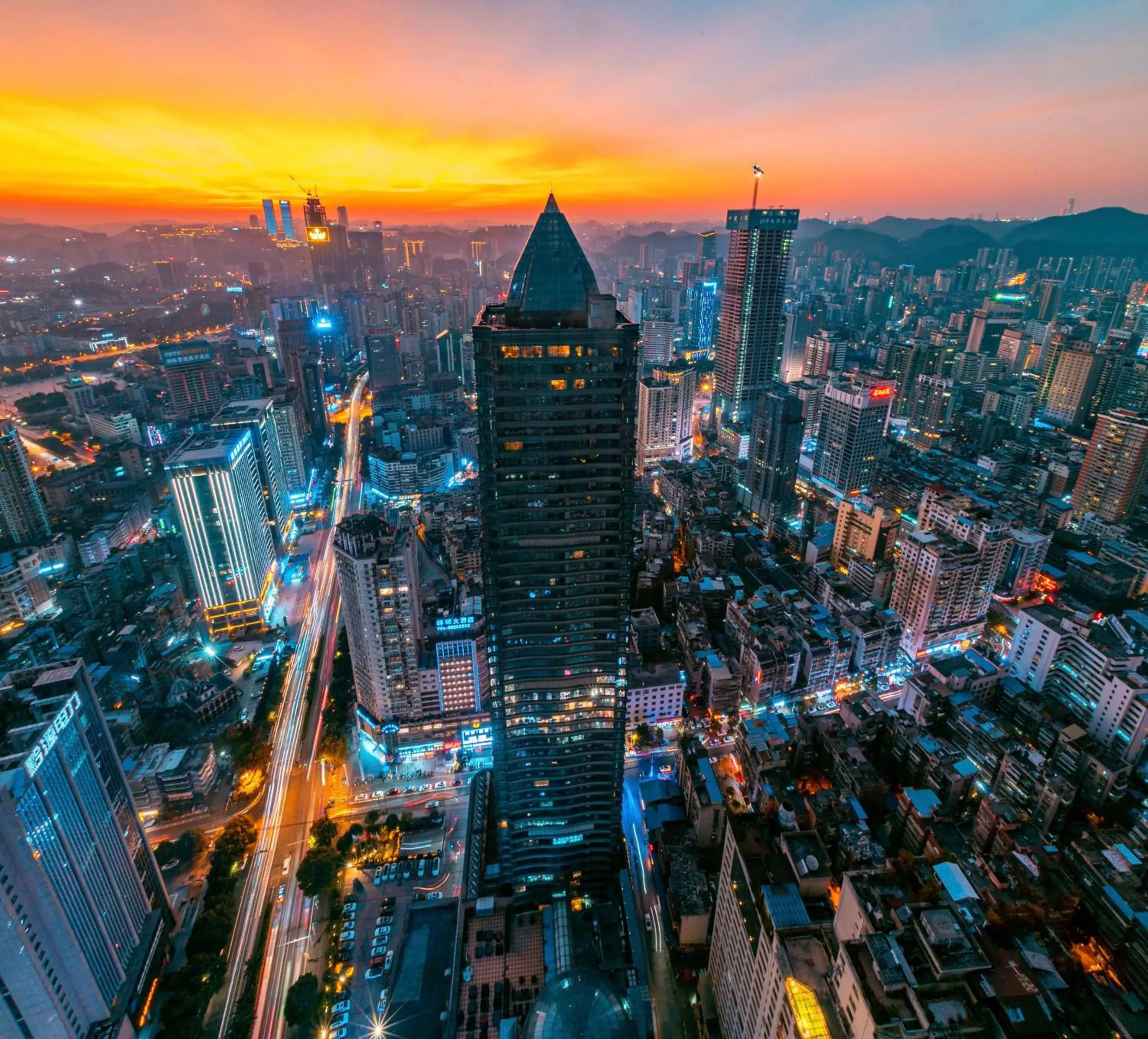 Property building, Bird's-eye View in Guiyang Kempinski Hotel