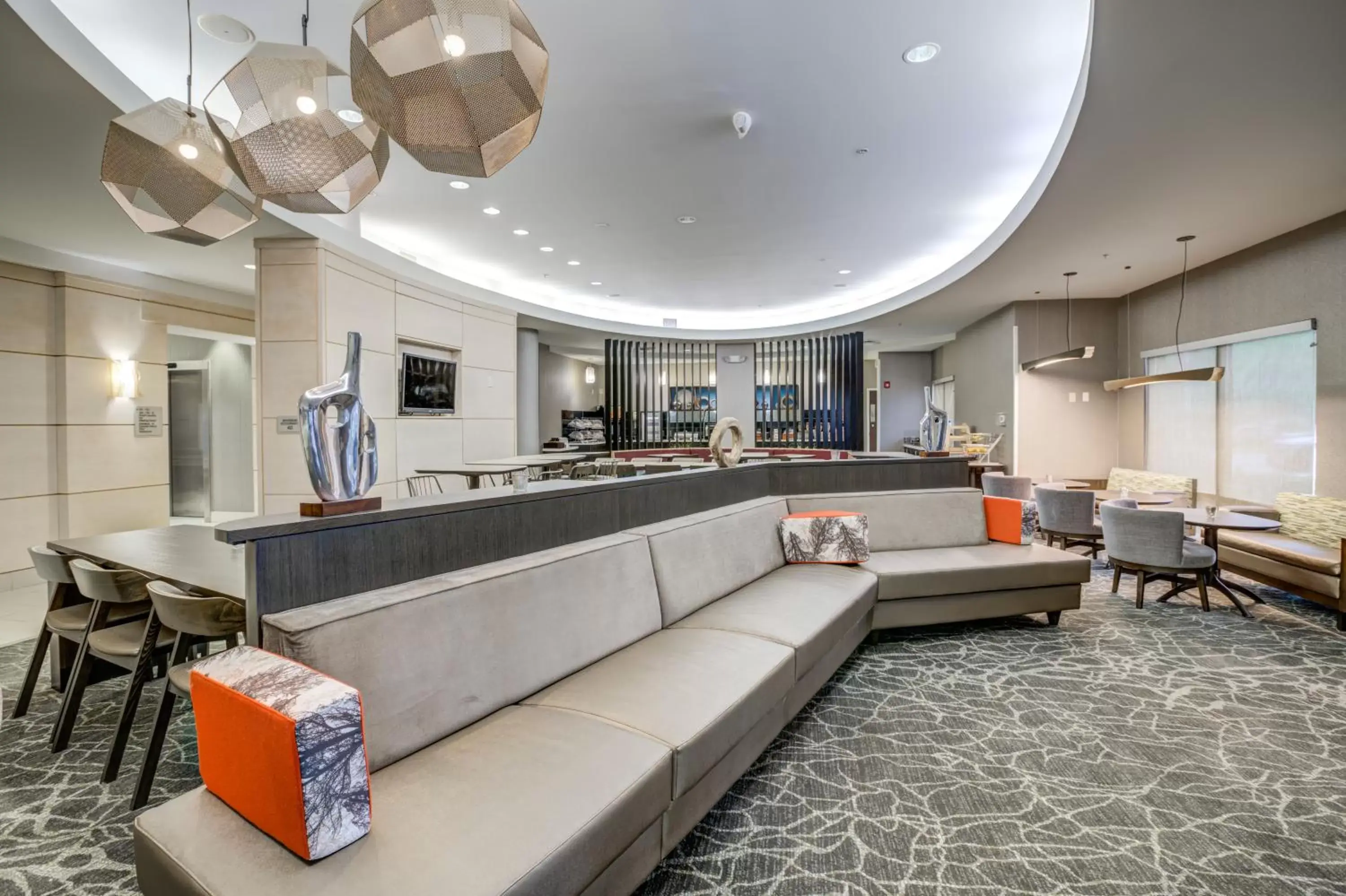 Lobby or reception, Seating Area in SpringHill Suites Gainesville